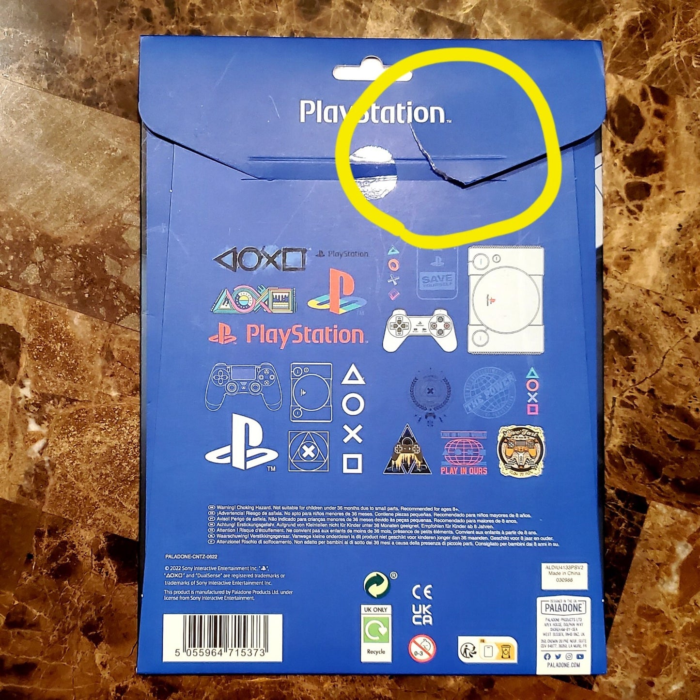 NEW 2 Pack Playstation Gadget Decals Pack Paladone Removable 23 Pcs