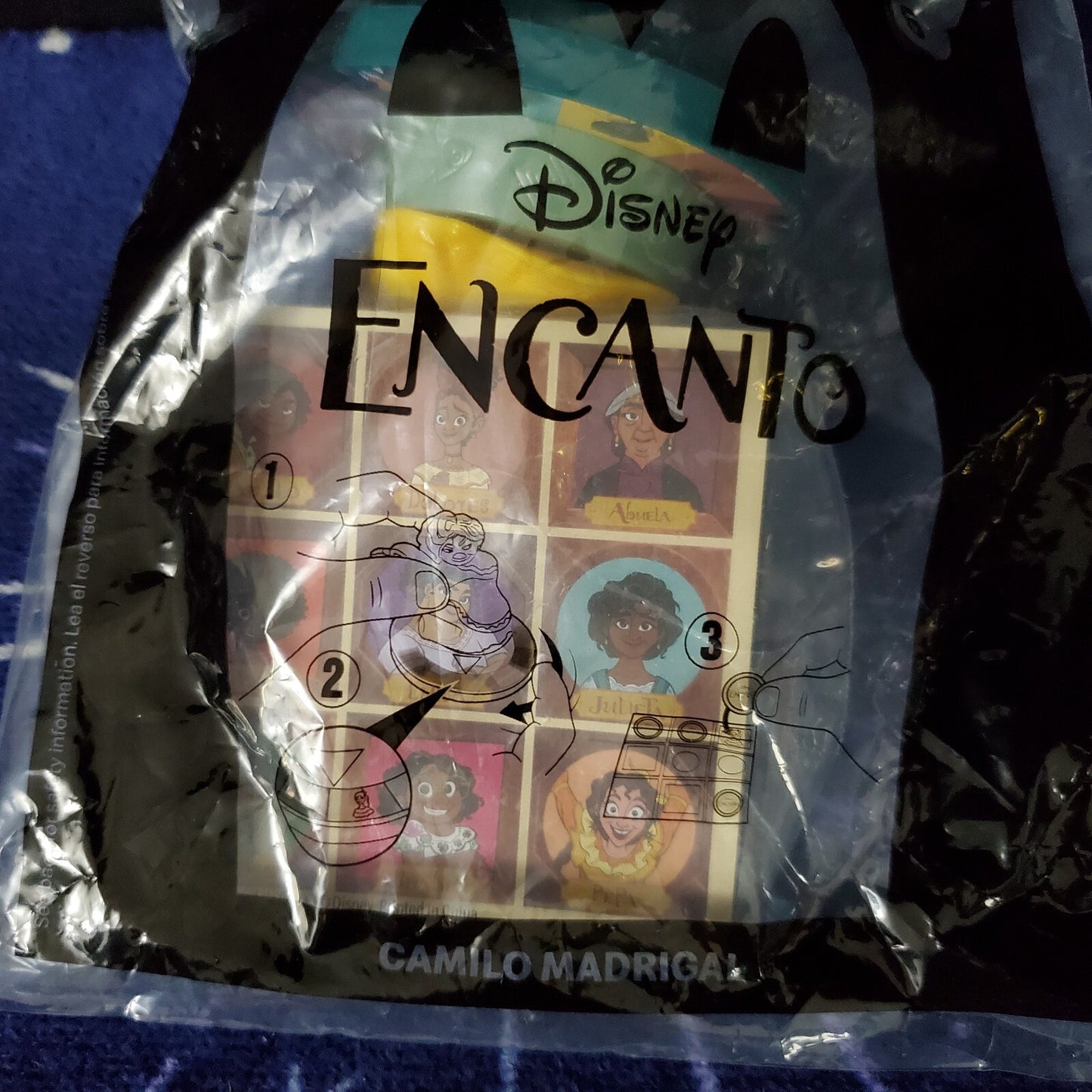 *Bruno & Camilo Madrigal* 2021 Disney Encanto #4 McDonald's Happy Meal Toy NEW