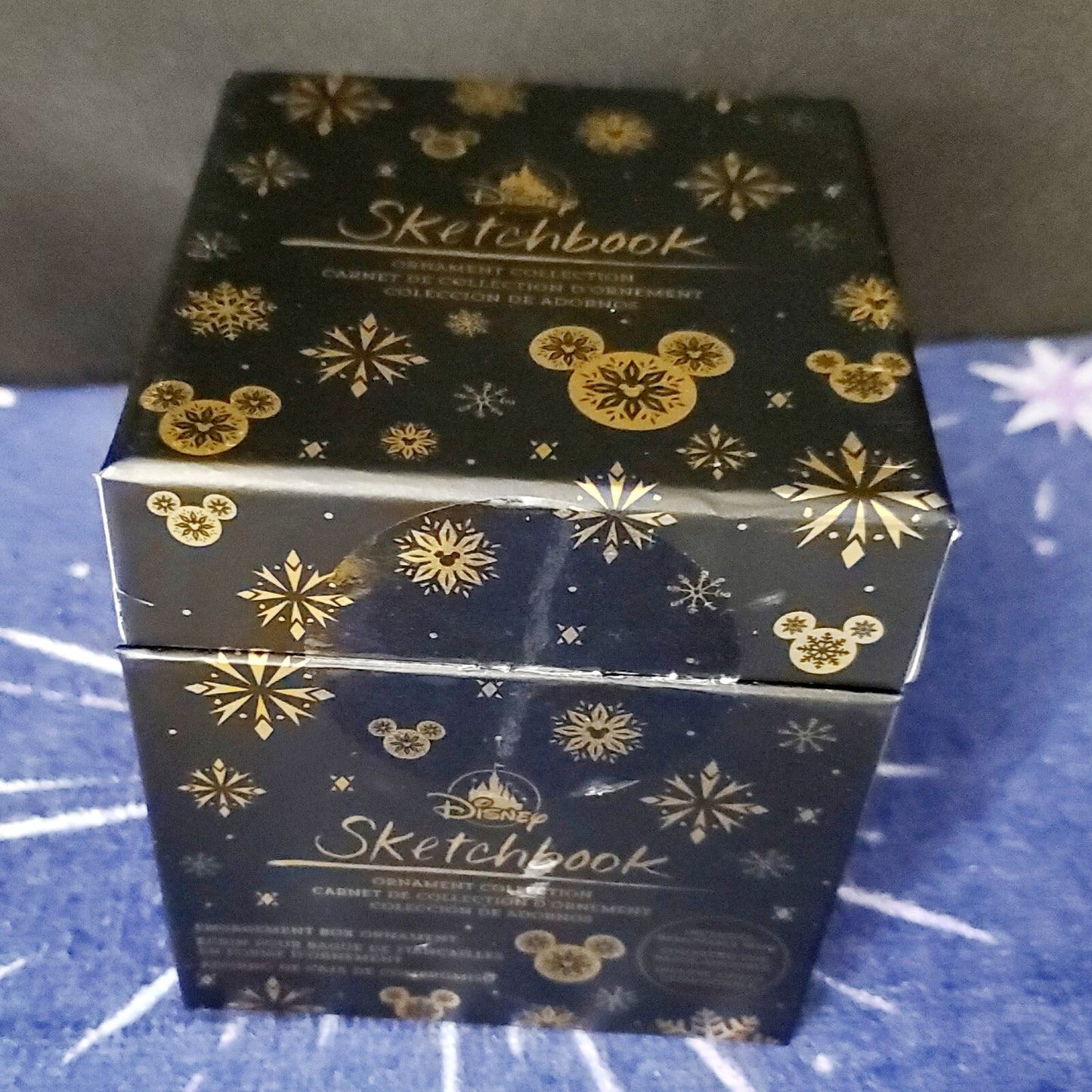 2022 Disney Parks Sketchbook Ornament Engagement Box Minnie Mouse Wedding New
