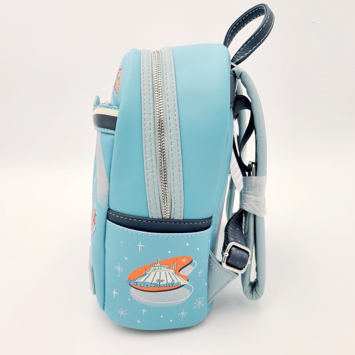 2024 Disney Parks Tomorrowland Space Mountain Peoplemover Loungefly Backpack NEW