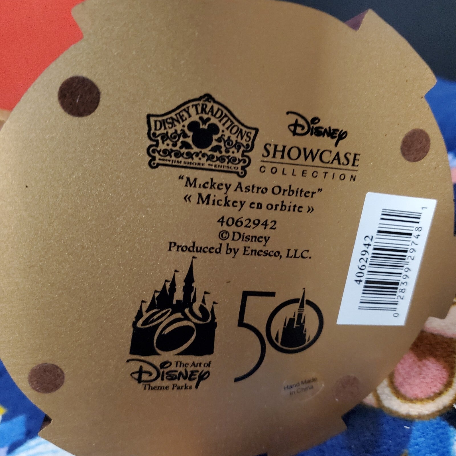 2022 Disney Parks WDW 50th Anniversary Jim Shore Mickey Astro Orbiter Figurine