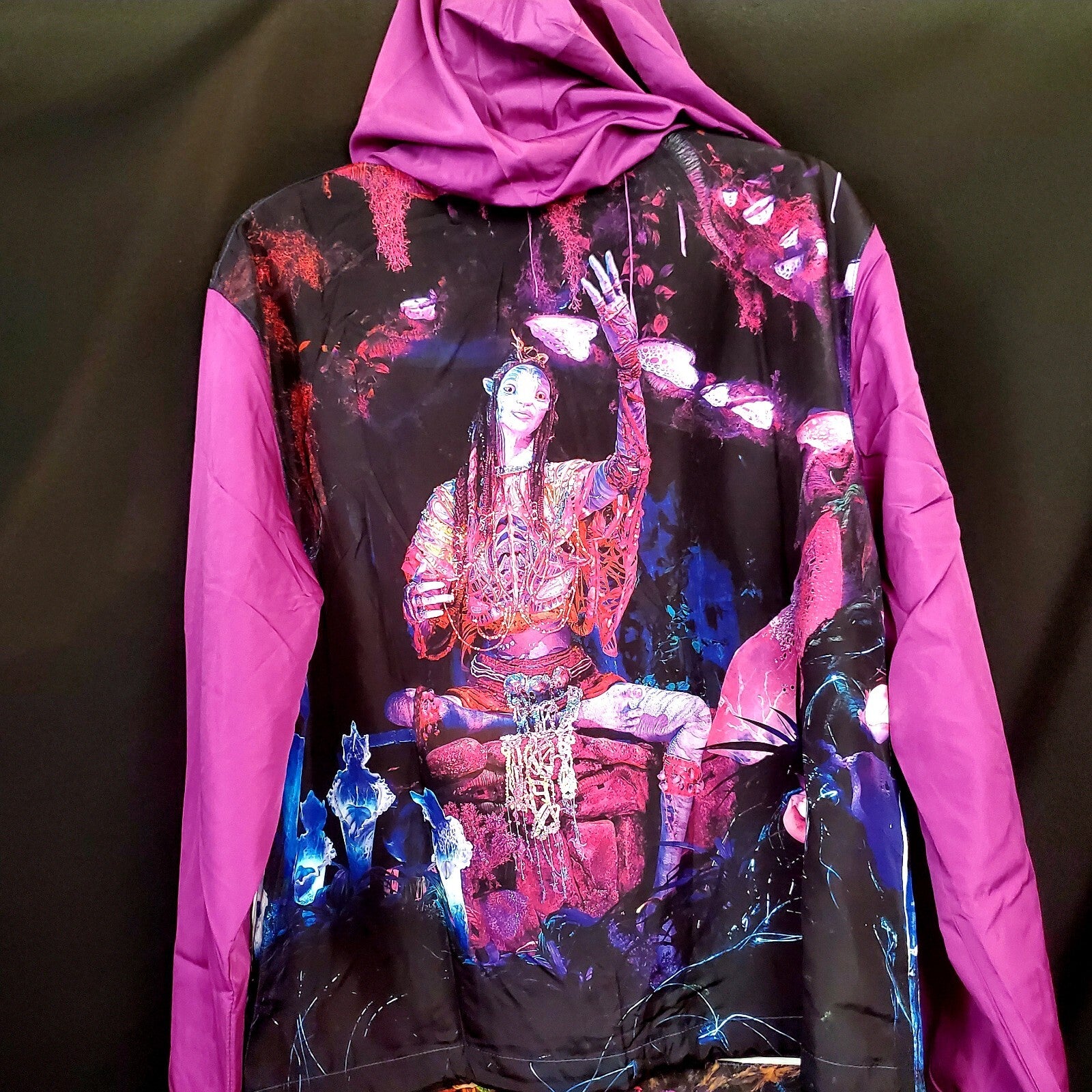 LARGE Disney Parks Pandora Avatar Floating Mountains Windbreaker Jacket Adult L