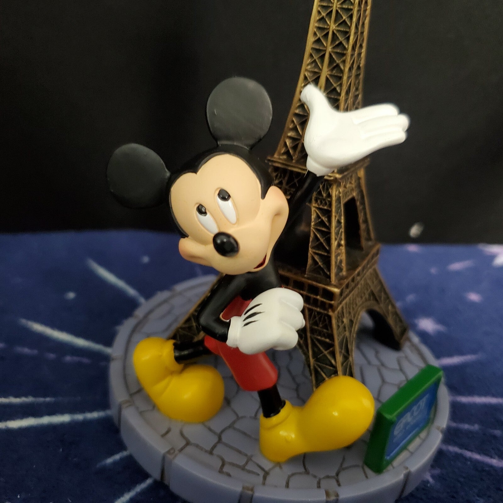 Disney Parks EPCOT France World Showcase Mickey Mouse Eiffel Tower Figurine