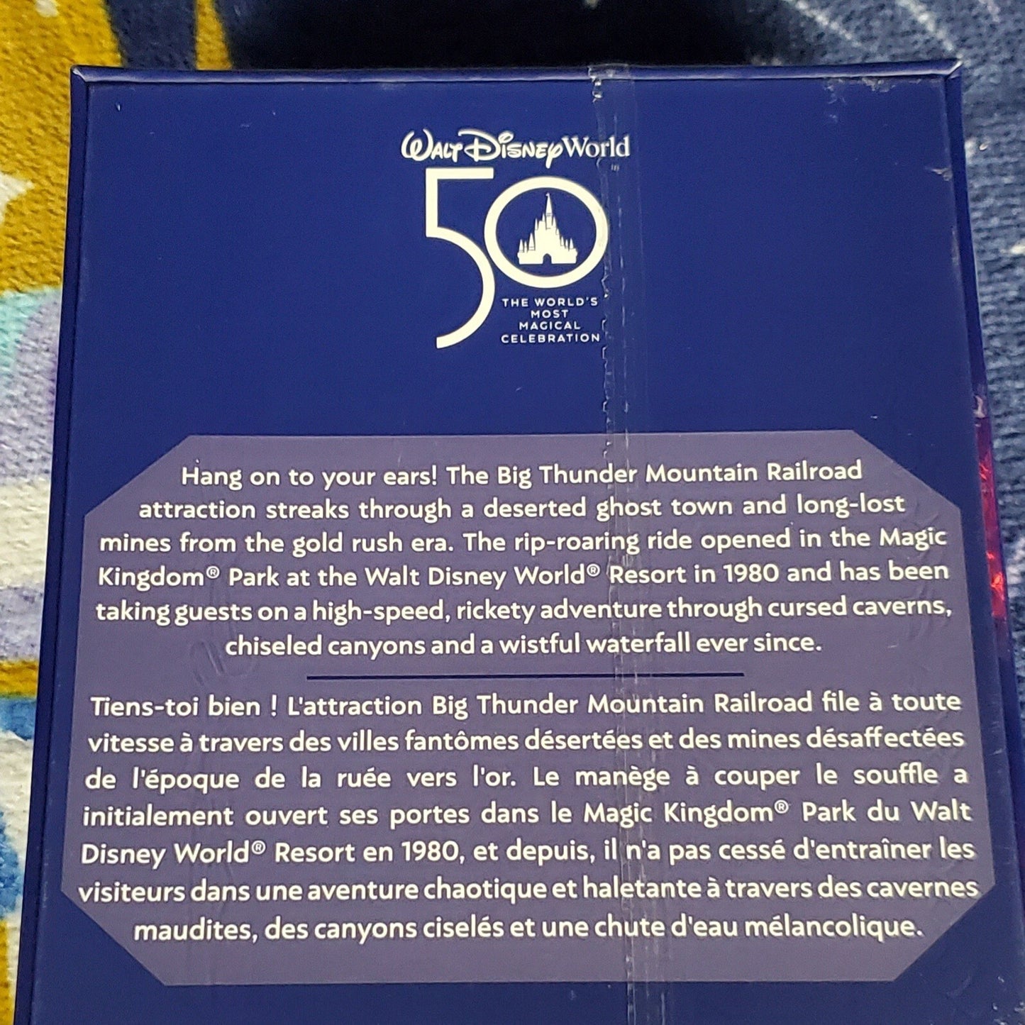 Disney Parks 50th Mickey Main Attraction Big Thunder Mountain BTM Railroad Key