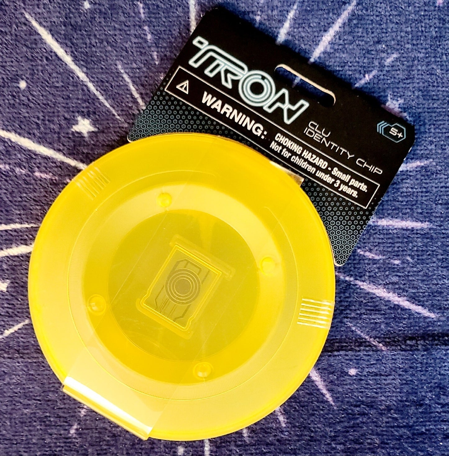 *3 TRON Identity Chips* Walt Disney World Parks TRON Lightcycle Yellow Red Blue