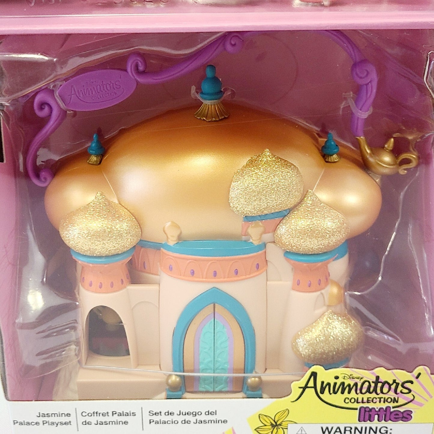 Disney Parks Animators' Littles Jasmine Palace Surprise Feature Playset Aladdin