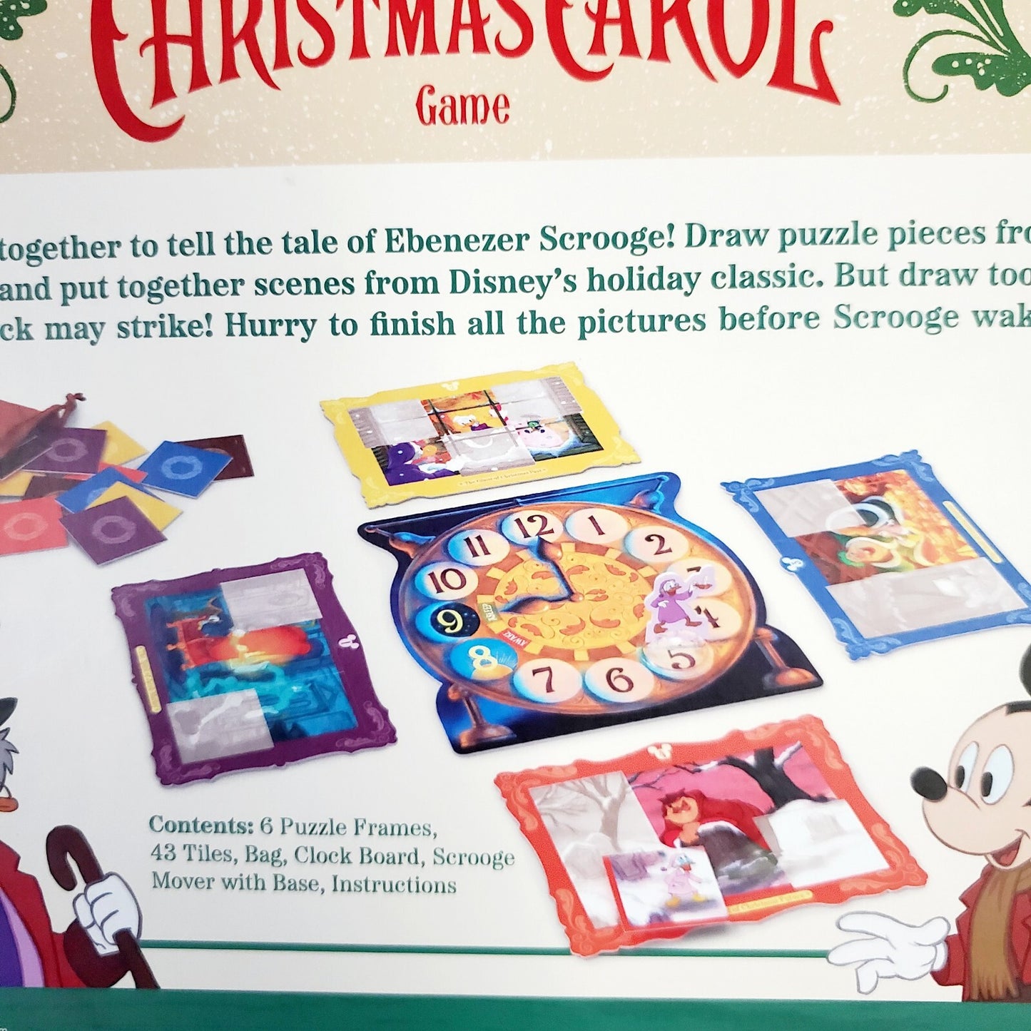 Disney Mickey's Christmas Carol Holiday Game by Funko 2-4 players ages 4+ NEW!