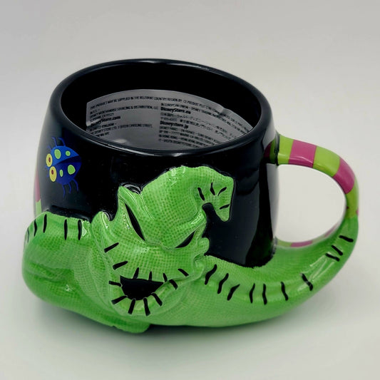 Disney Parks 2025 Nightmare Before Christmas Oogie Boogie Ceramic Coffee Mug New