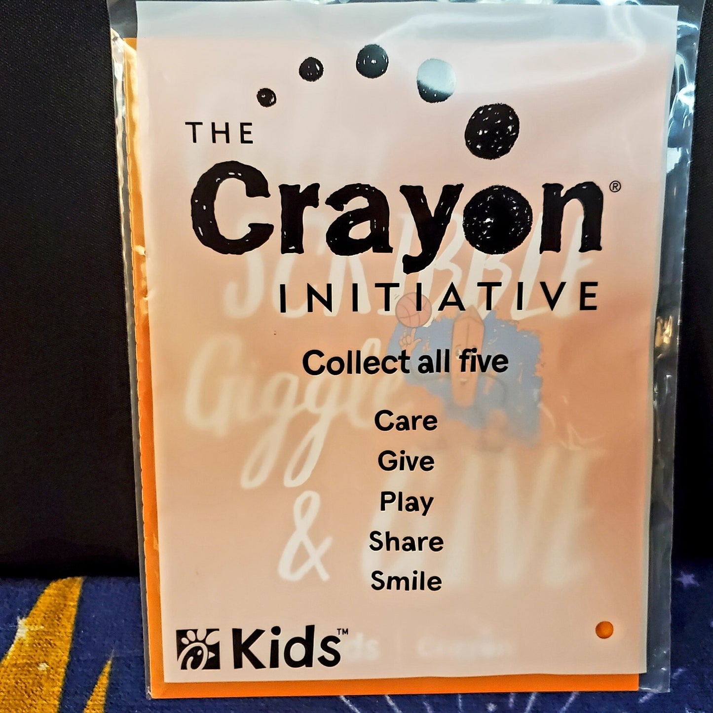 *2 Books* 2022 Chick-fil-A Kids Meal Activity Crayon Initiative "Giggle & Give"