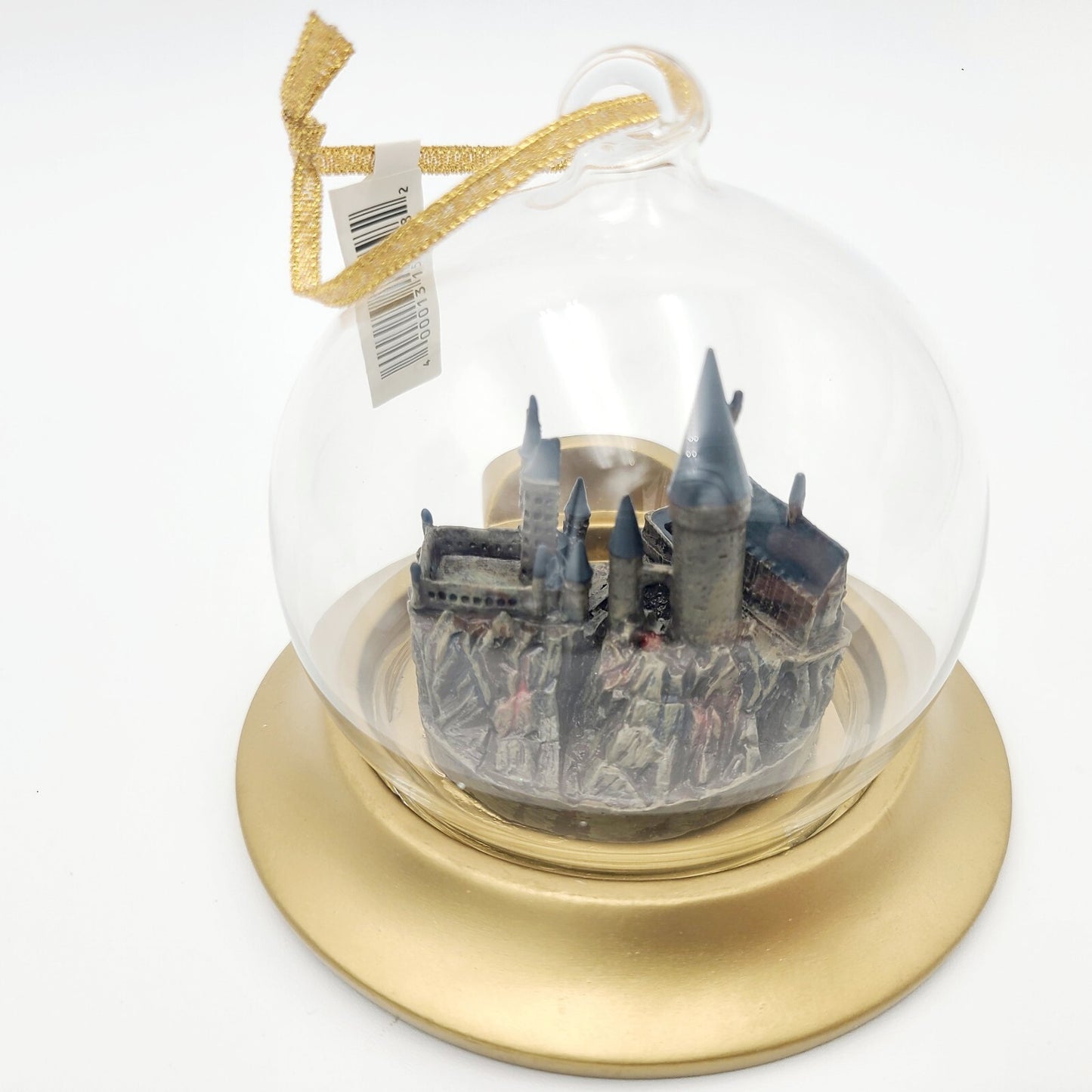 Universal Studios Harry Potter Hogwarts Castle Holiday Christmas Glass Ornament