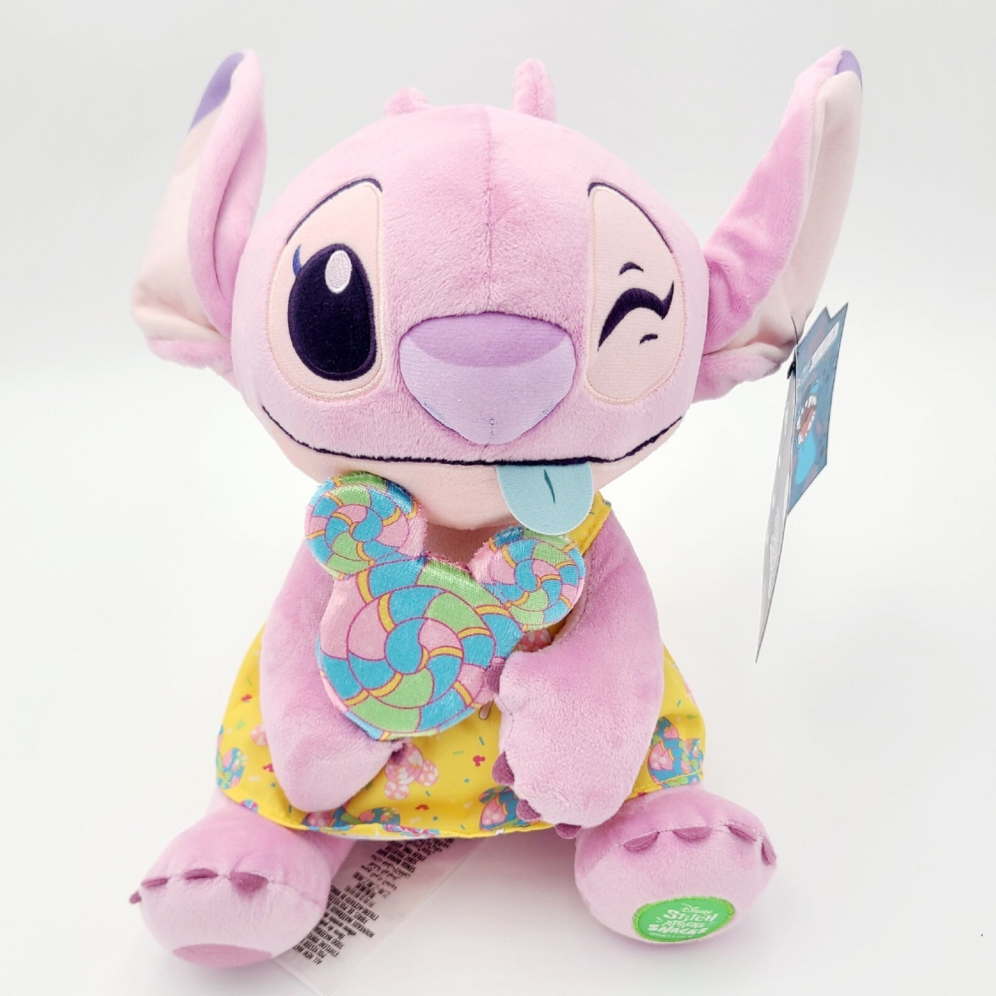 2024 Walt Disney World Parks Stitch Attacks Snacks Angel Plush Lollipop Series 1