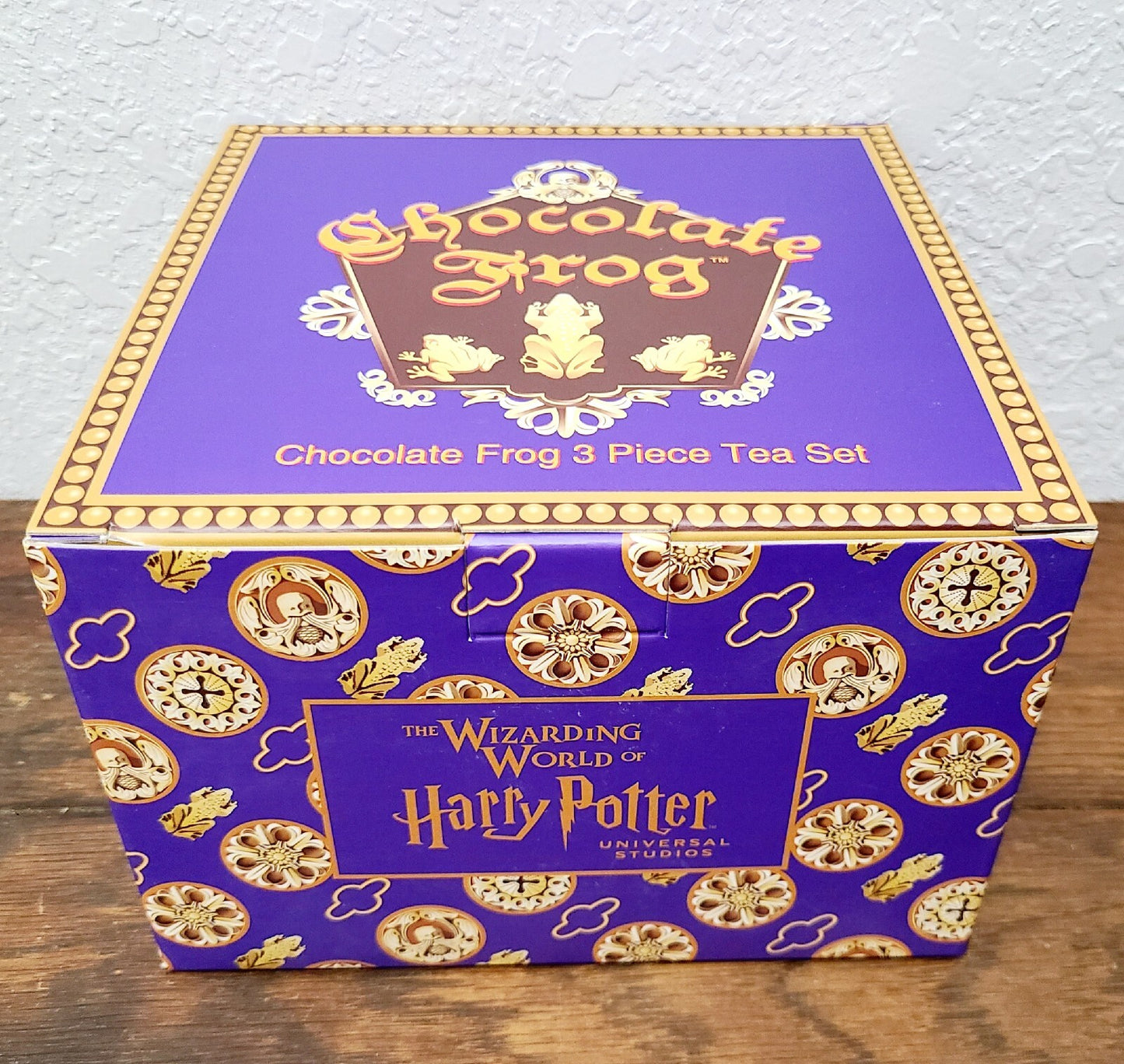 *Chocolate Frog 3 Piece Tea Set* Universal Studios Harry Potter Wizarding World