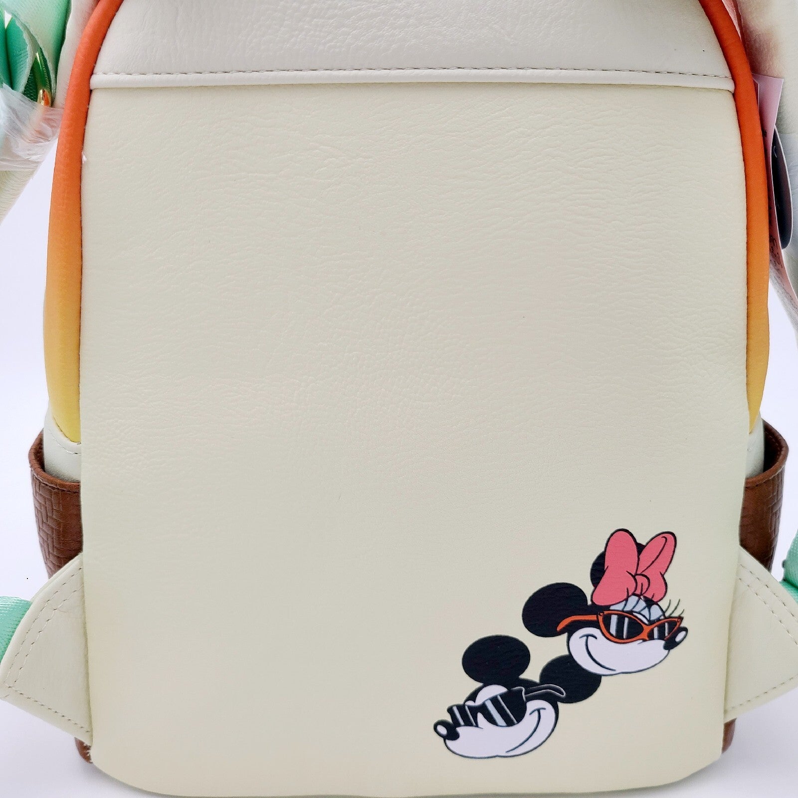 GLOWS 2024 Disney Park Mickey Minnie Summer At The Beach Loungefly Mini Backpack