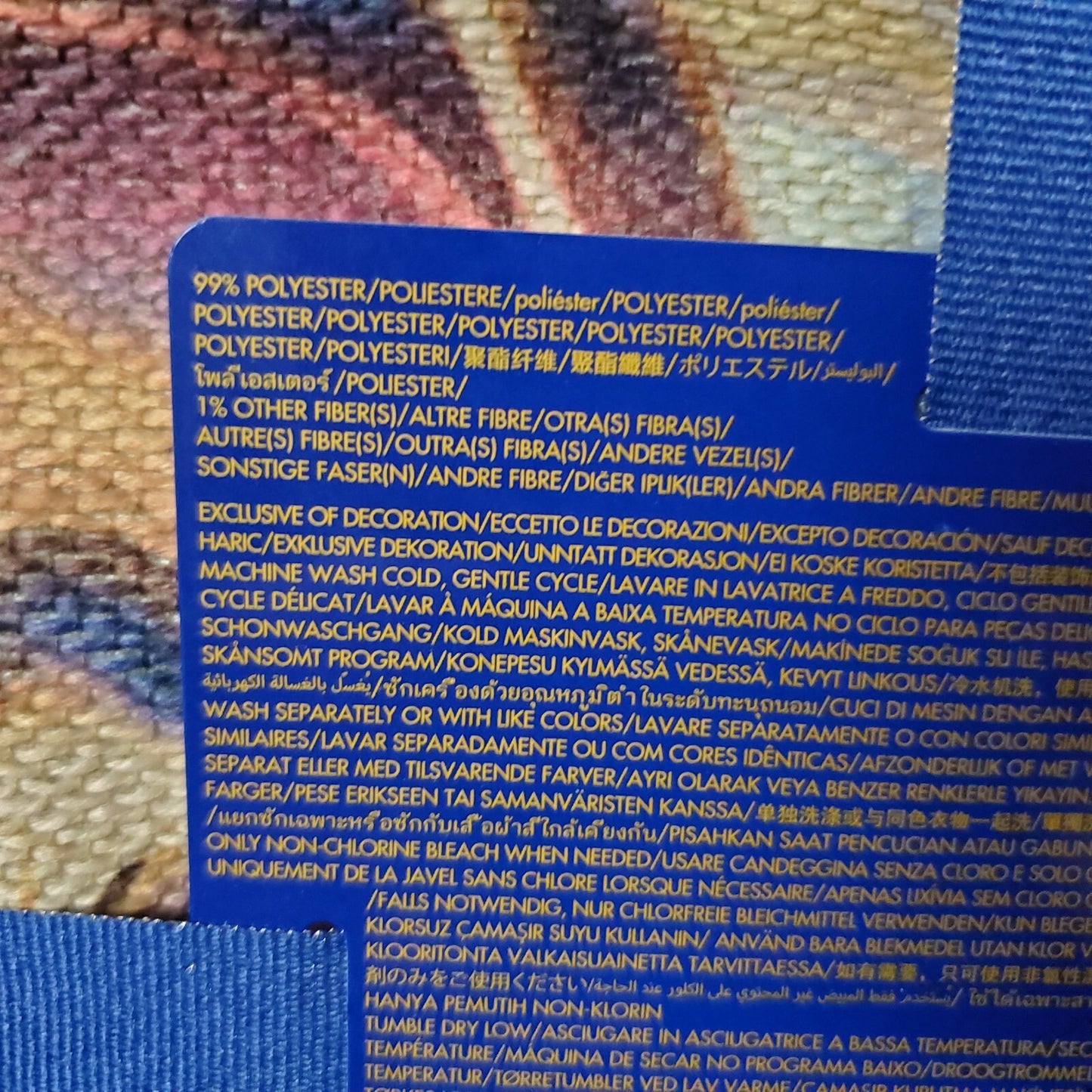 2021 Walt Disney World Parks 50th Celebration Partners Mickey Walt Castle Throw