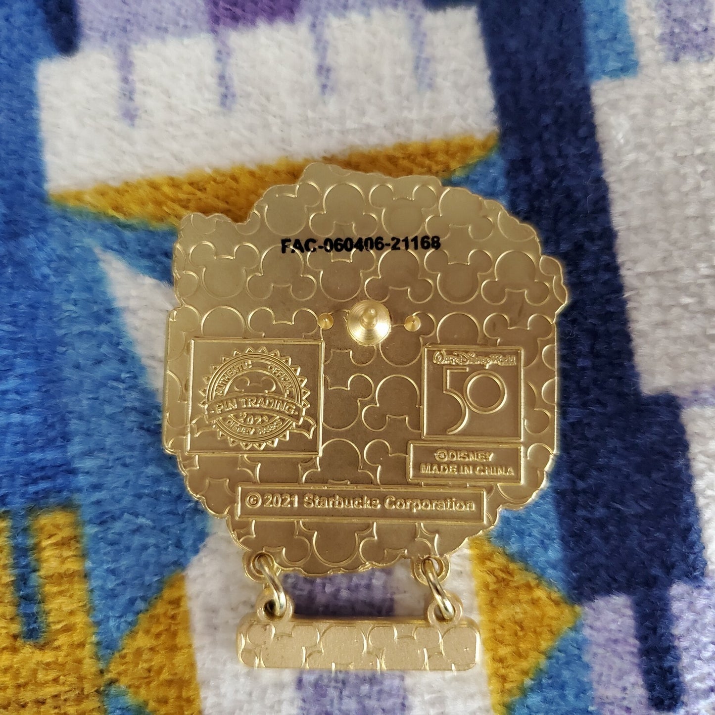 *Animal Kingdom Starbucks Set Disney World 50th Anniversary Tumbler Ornament Pin