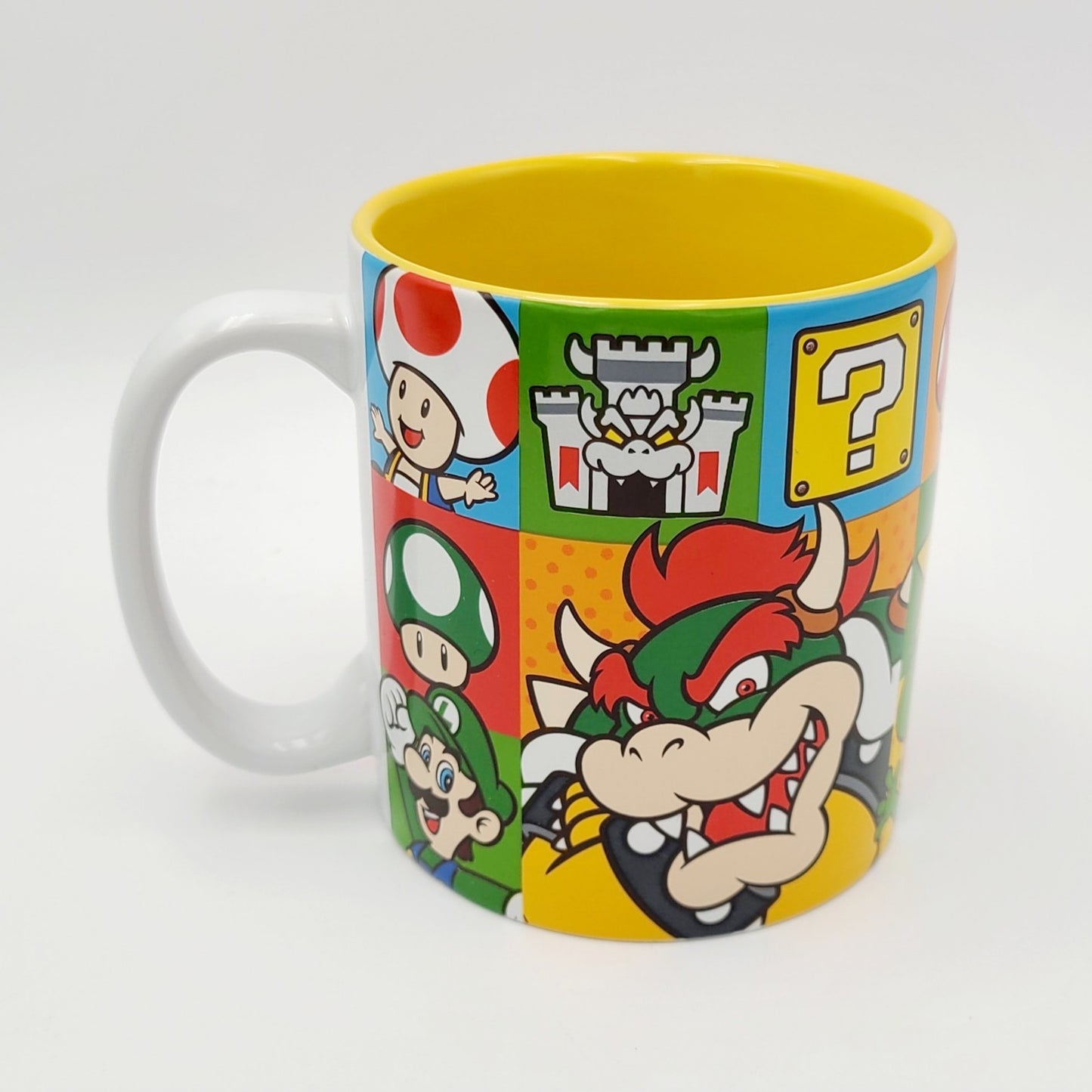 Universal Studios EPIC Super Nintendo World Multi Character Mug Cup Mario Toad