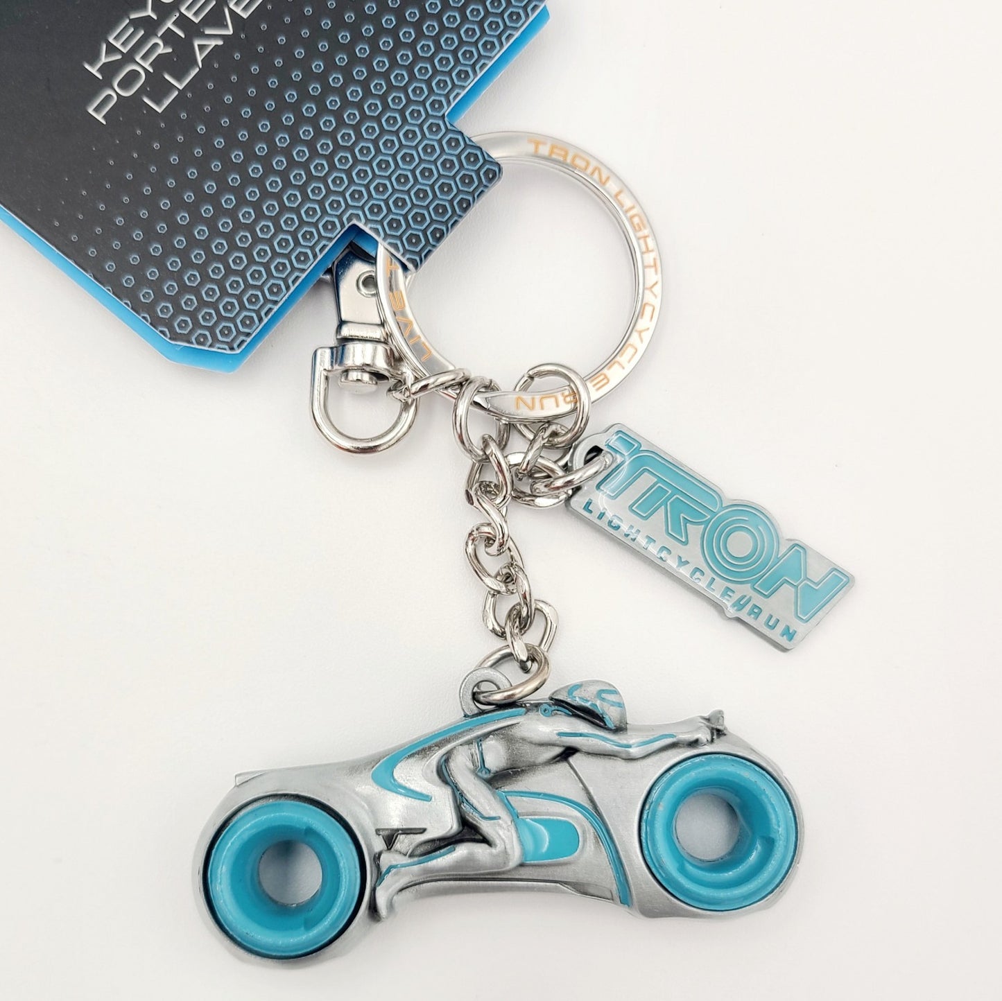 *Keychain* Walt Disney World Parks TRON Lightcycle Run Bike Metal Charms Vehicle