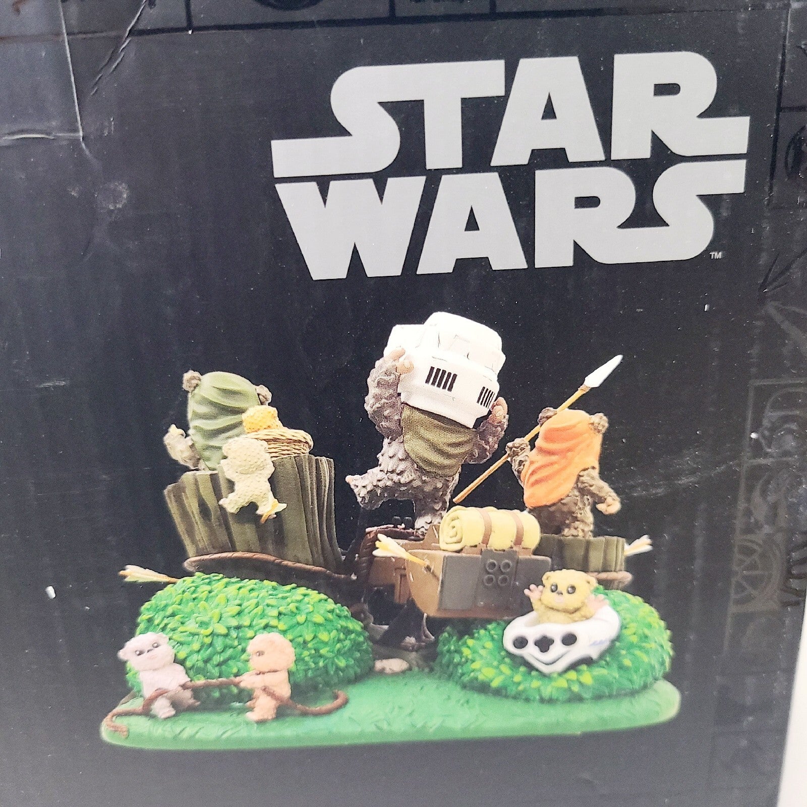 Disney Parks Star Wars Return  Jedi 40th Anniv Ewoks Collectible Figurine Ewok