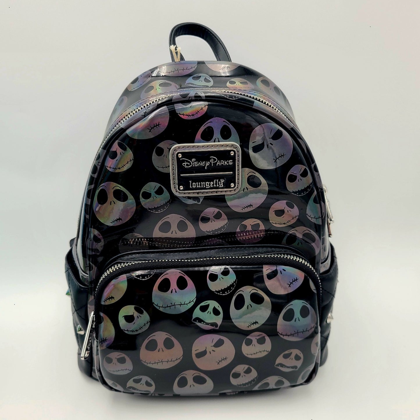 Disney Park 2025 Nightmare Before Christmas Jack Skellington Loungefly Backpack