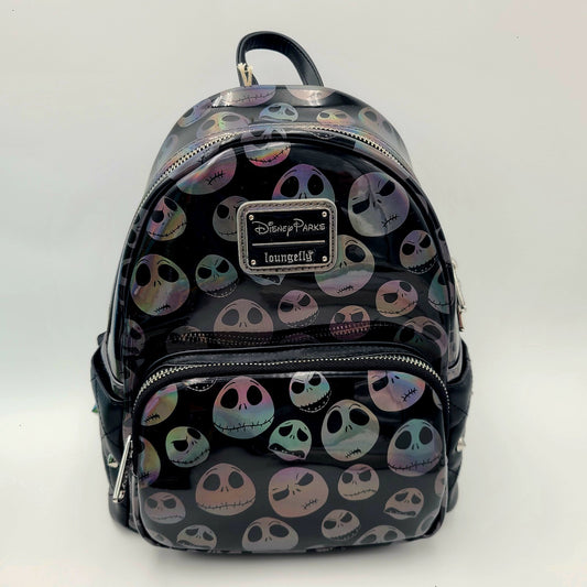 Disney Park 2025 Nightmare Before Christmas Jack Skellington Loungefly Backpack