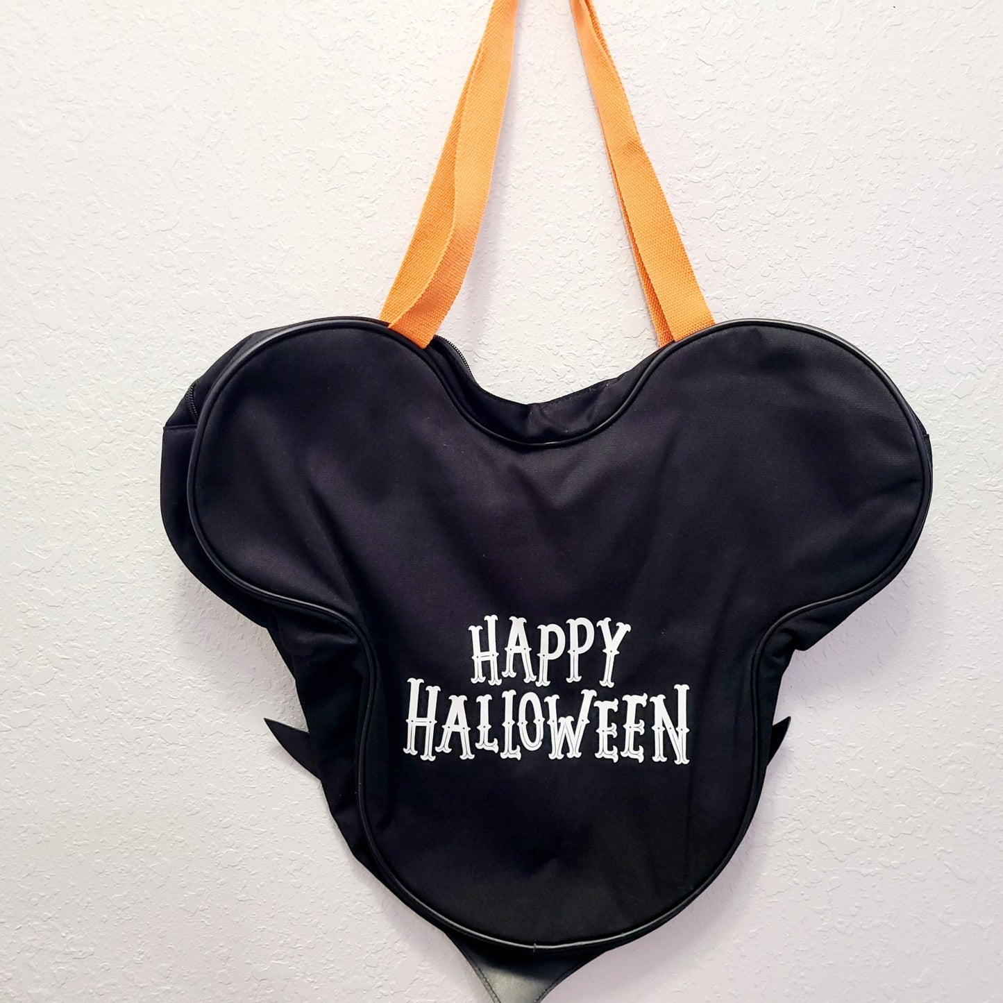 Walt Disney World Parks 2025 Halloween Vampire Mickey Mouse Canvas Tote Bag NWT