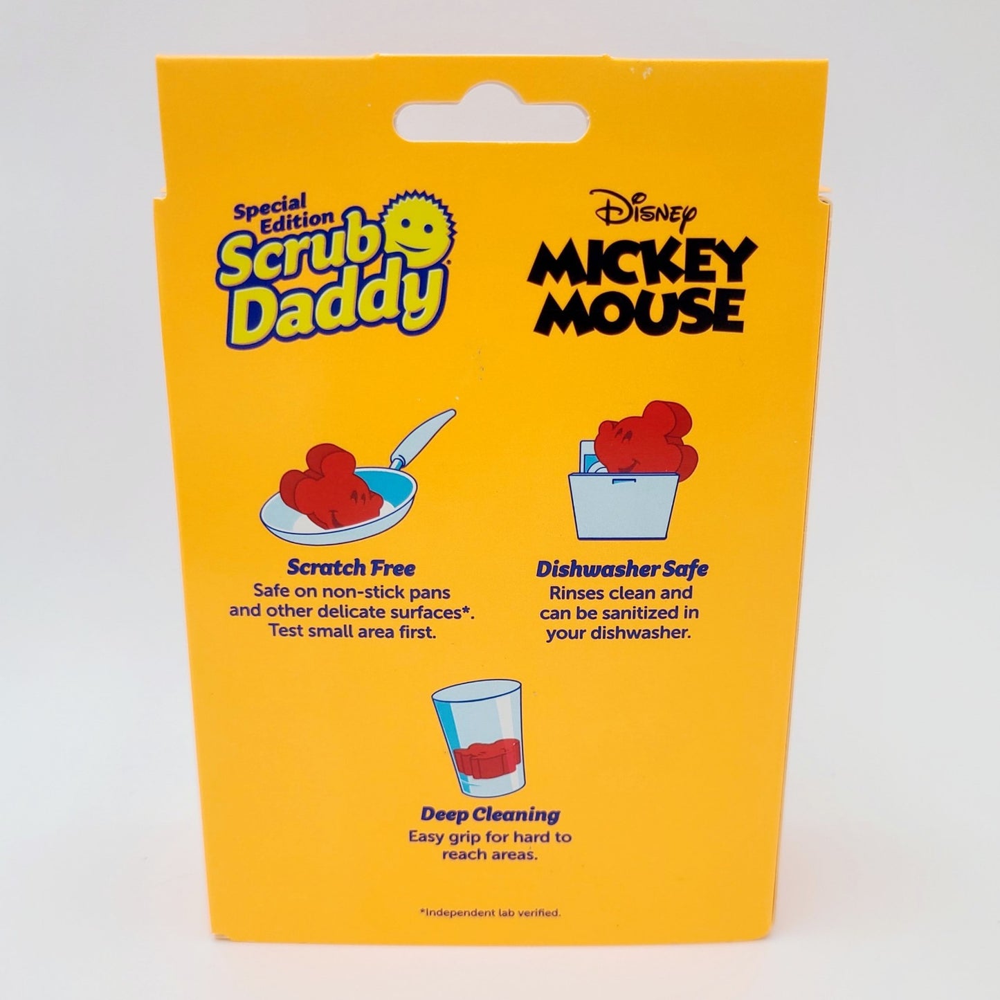 NEW Mickey Mouse Scrub Daddy Disney Non-Scratch Cleaning Sponges Sponge Special