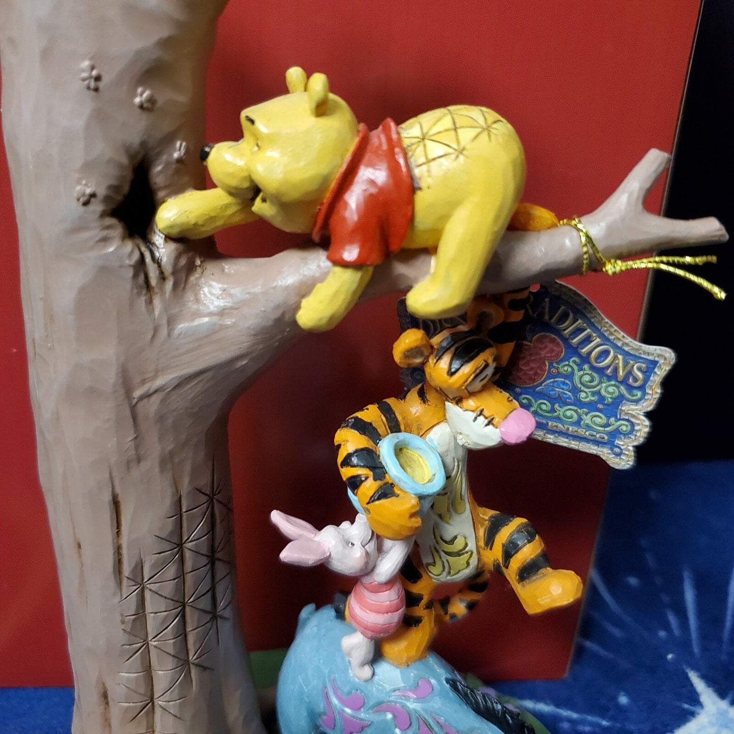 Jim Shore Disney Parks Traditions 'Hundred Acre Caper' Pooh and friends 6008072