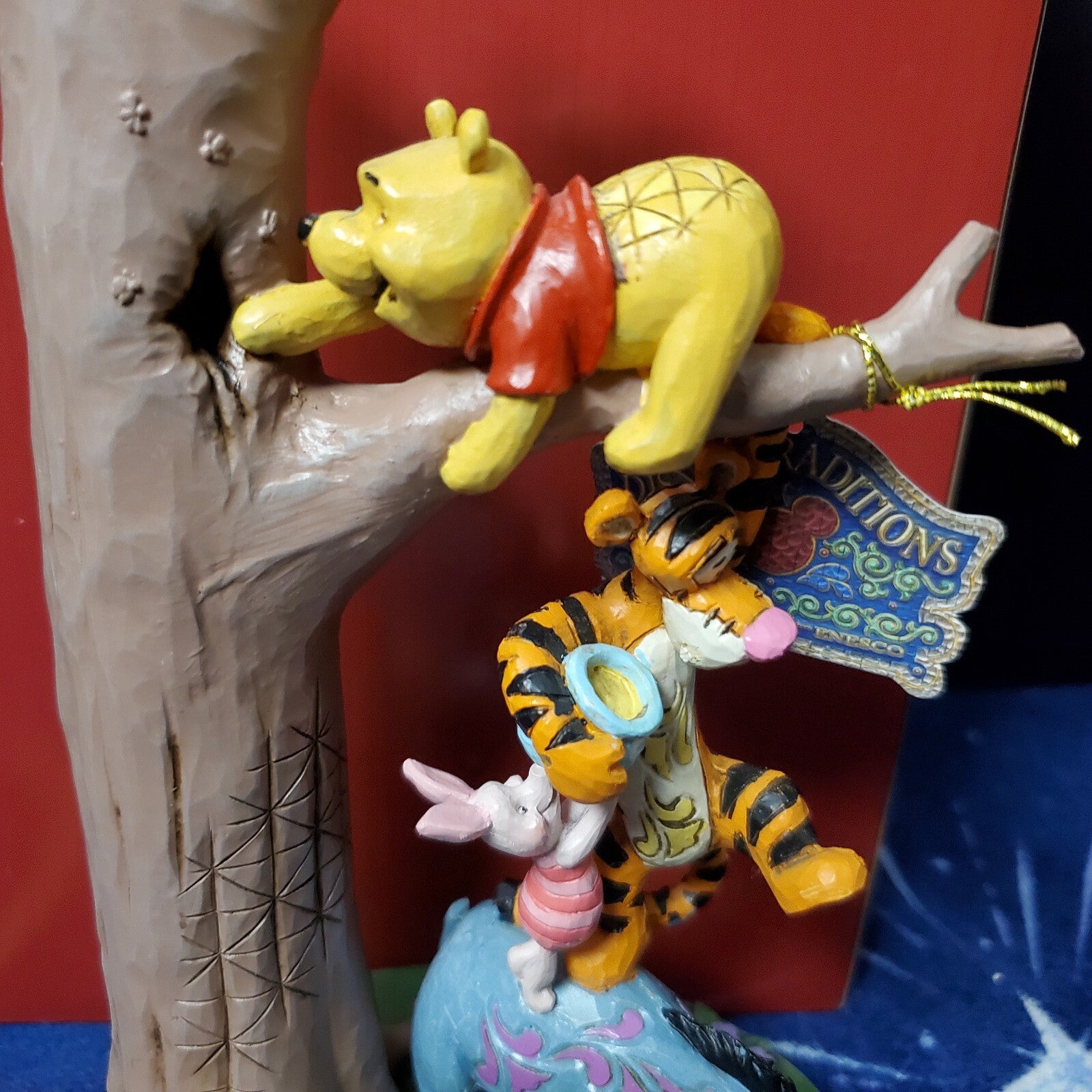 Jim Shore Disney Parks Traditions 'Hundred Acre Caper' Pooh and friends 6008072