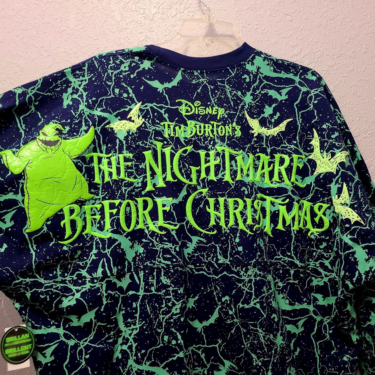 LARGE Disney Parks 2025 Nightmare Before Christmas Oogie Boogie Spirit Jersey