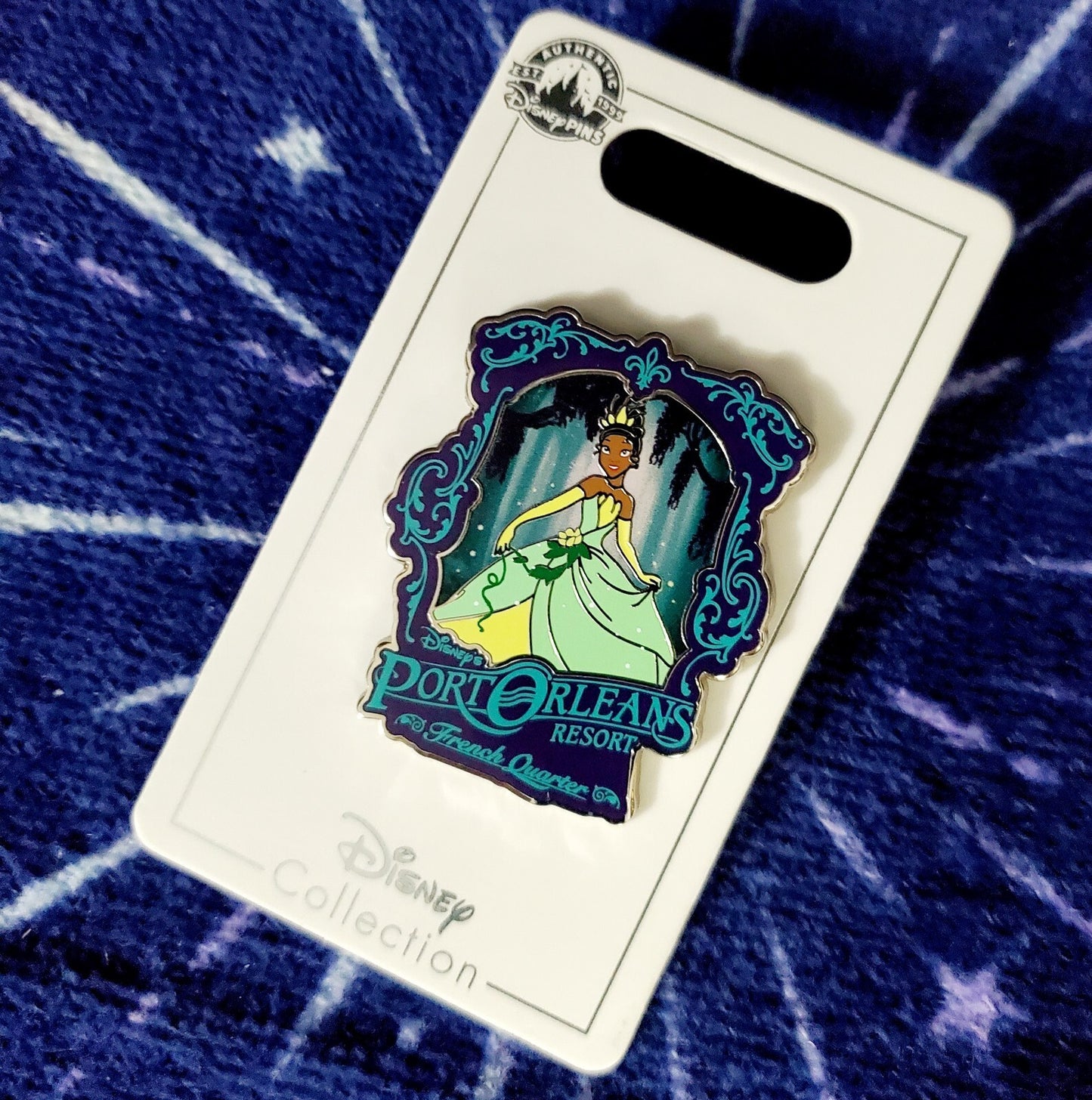 Disney WDW Port Orleans Resort French Quarter Tiana Princess And the Frog Pin