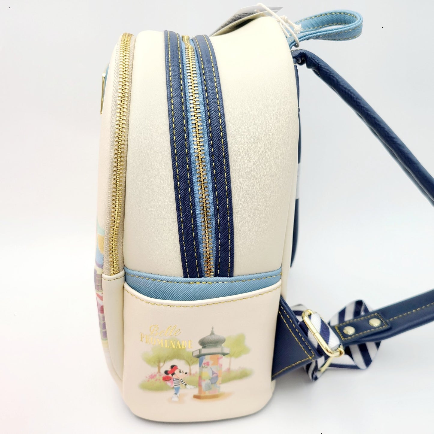 NEW Disney Parks EPCOT France Minnie Mouse La Vie En Rose Loungefly Backpack