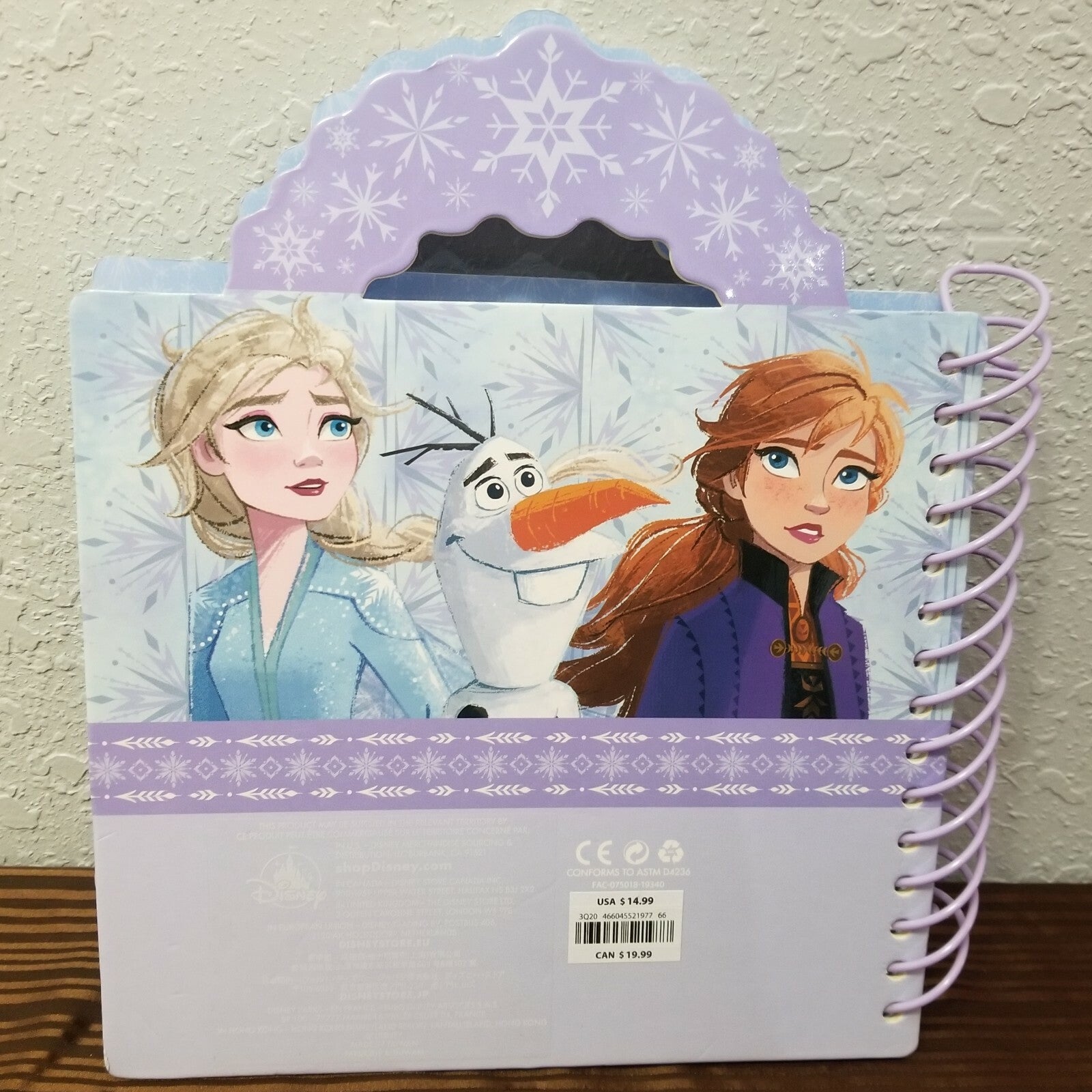 Disney Parks Frozen 2 Activity Book Stationery Art Kit School Supplies Elsa Anna