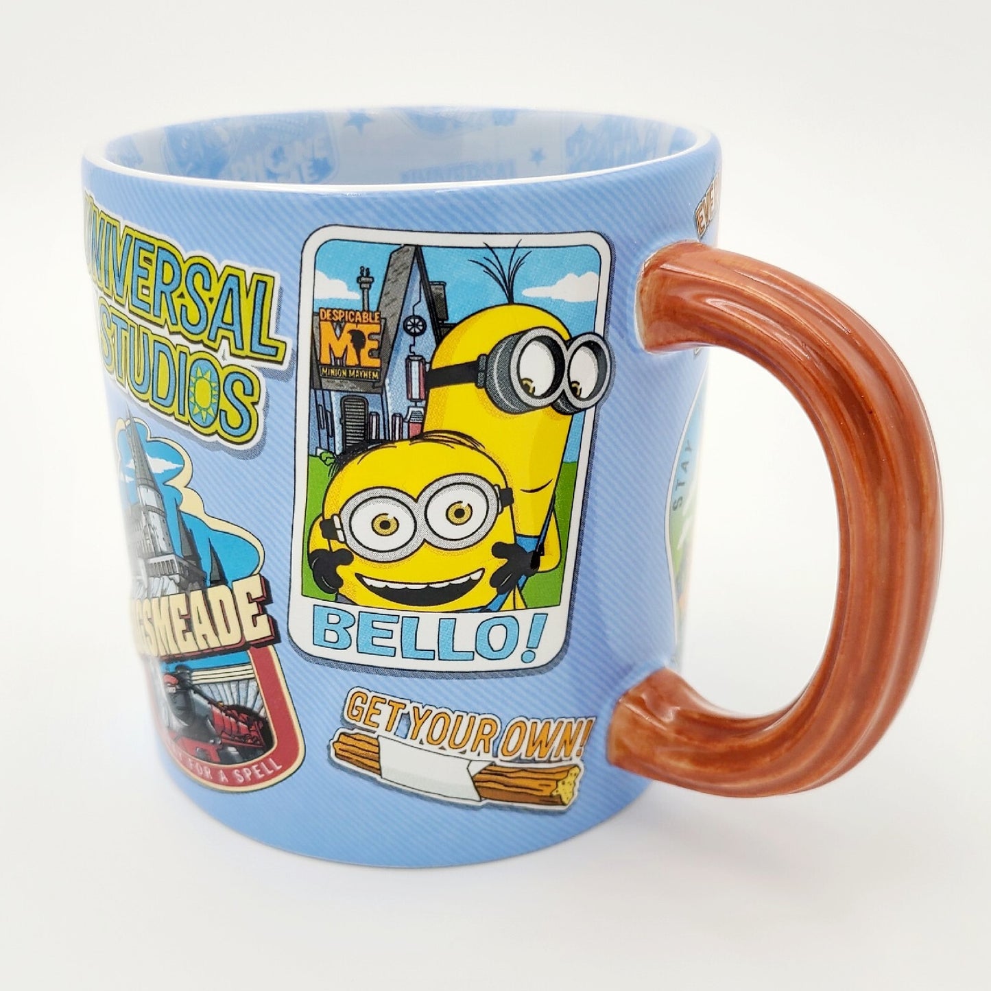 NEW Universal Studios Theme Park Coffee Mug Shows Rides Harry Potter Volcano Bay