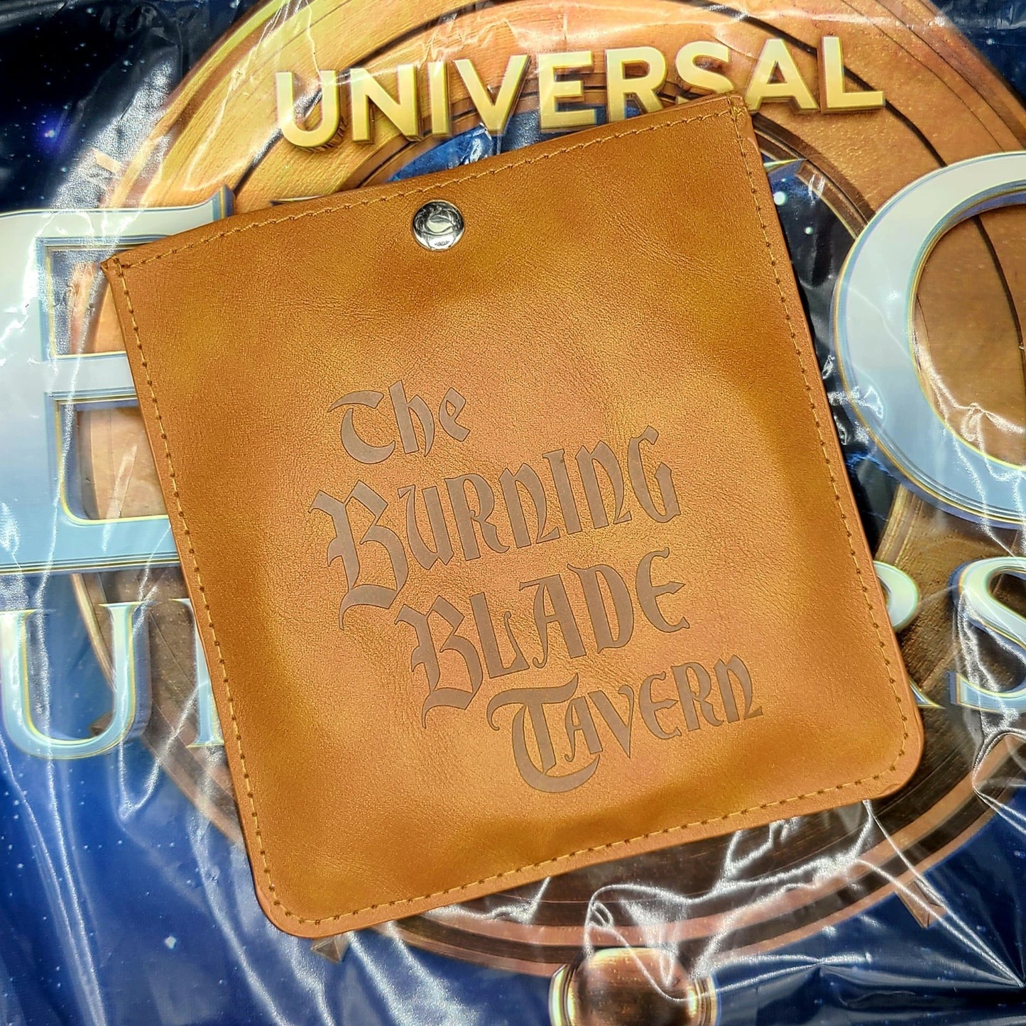 *4 Piece Coaster Set* EPIC Dark Universe Darkmoor Burning Blade Tavern Universal