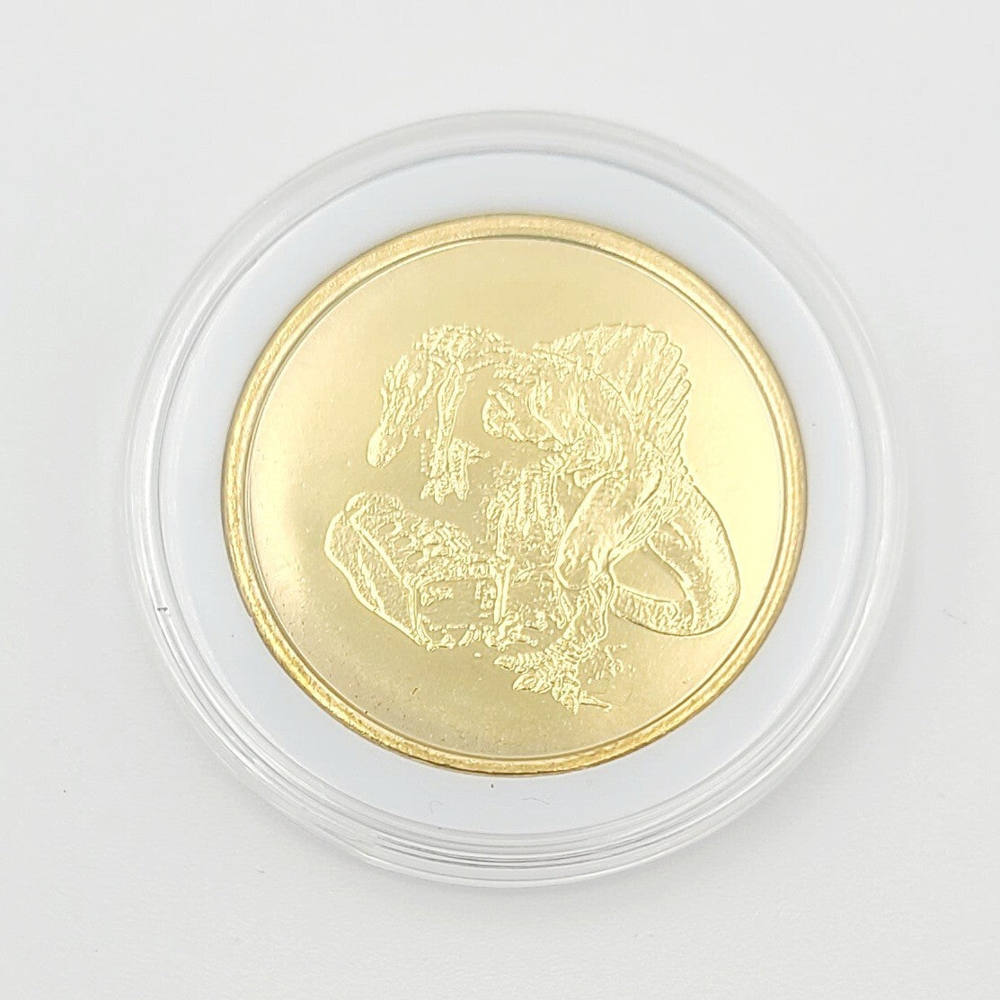 Set Of 4 Universal Studios Florida Coin Medallion 2024 Jurassic Park Dinosaur