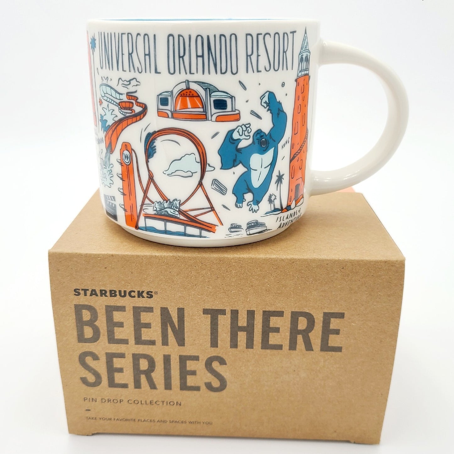 Universal Studios Orlando Starbucks Been There Series 14 oz Ceramic Coffee Mug