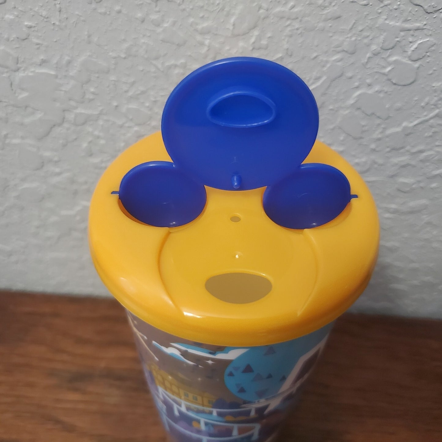 Disney Parks WDW 50th Anniversary Resort Refillable Mug Gold Lid Mickey Stitch