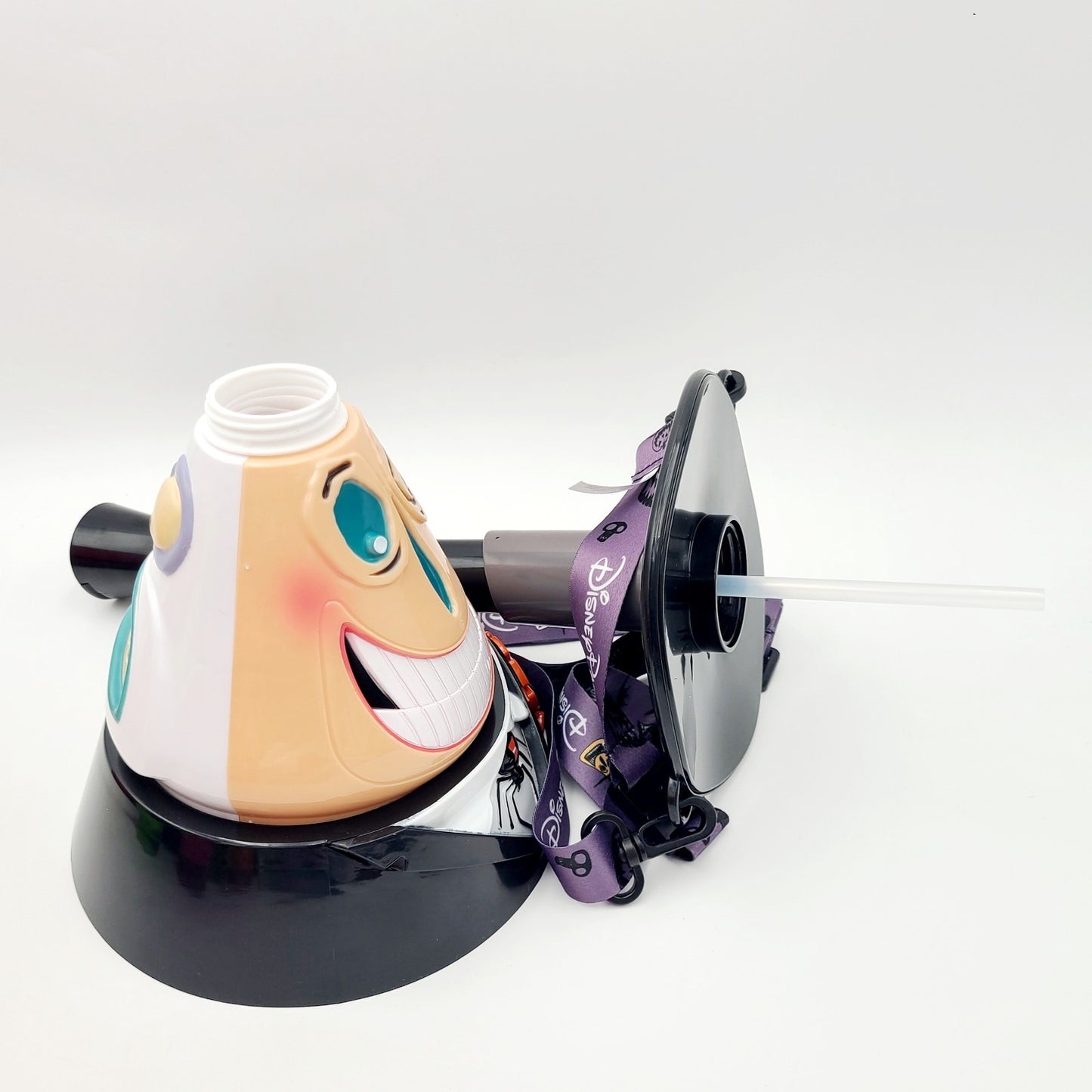 Disney Parks Jack Skellington Popcorn Bucket & Mayor Sipper Halloween Party set