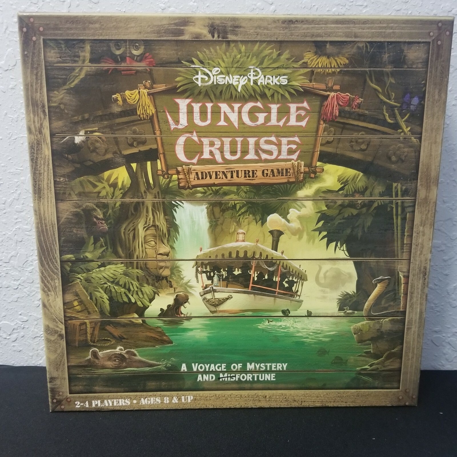 Disney Parks Exclusive Disney World Jungle Cruise Adventure Board Game NEW NIB
