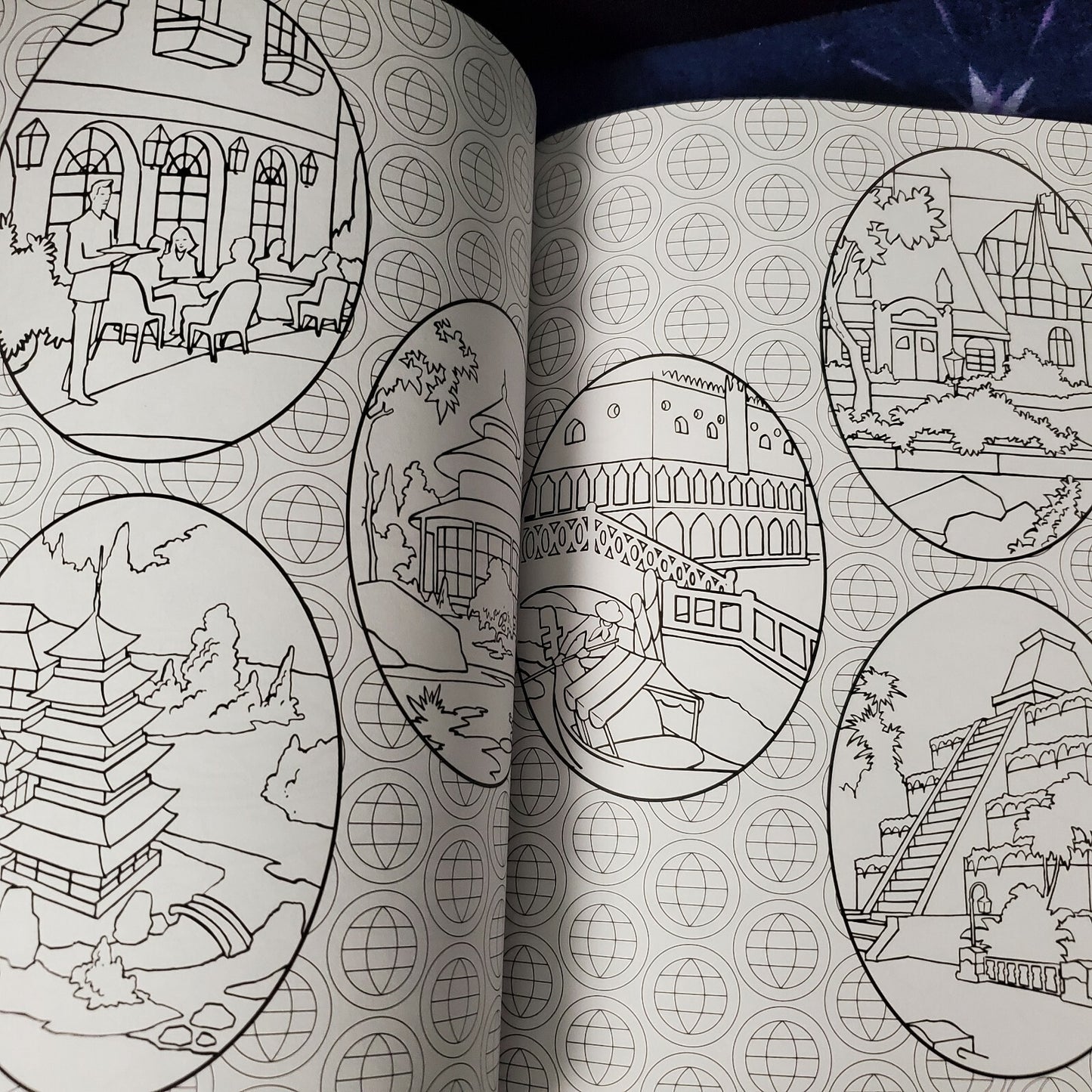2021 Disney Parks Art of Coloring Walt Disney World 50th Anniversary Adult Book
