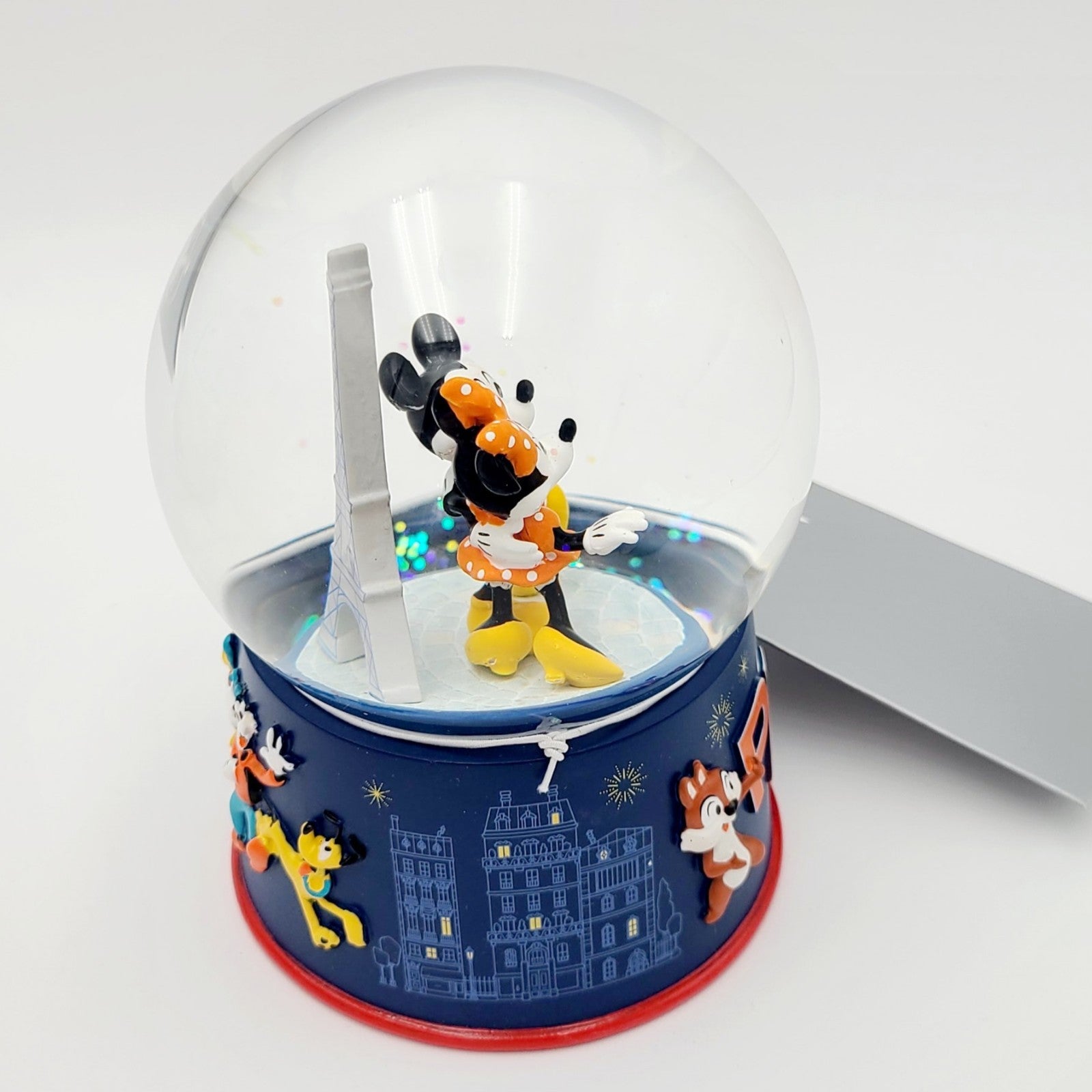 Disney Parks Epcot World France Disneyland Paris Water Globe Mickey Minnie Goofy