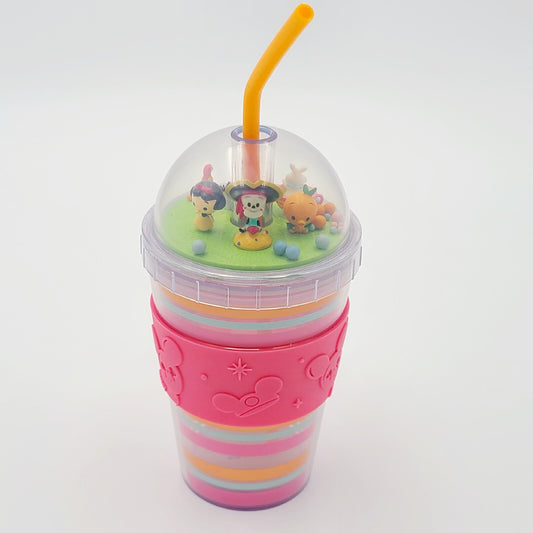 Disney Parks Kingdom of Cute Tumbler Cup Orange Bird Castle Tiki Jerrod Maruyama