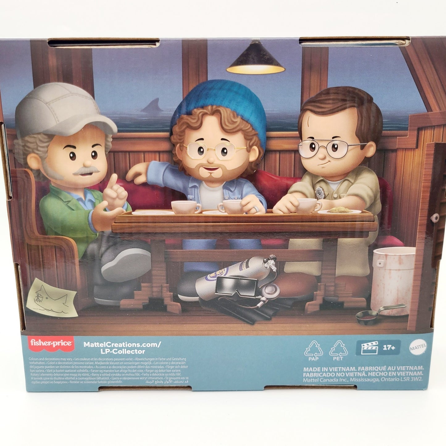 Universal Fisher-Price Little People Collector Jaws 50th Anniversary Figure Set