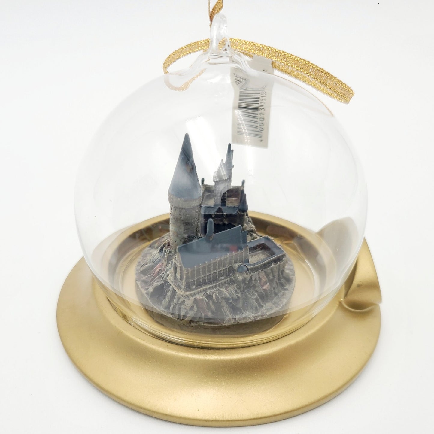 Universal Studios Harry Potter Hogwarts Castle Holiday Christmas Glass Ornament