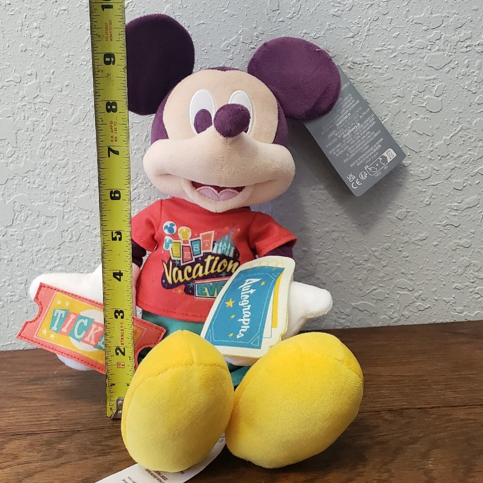 2023 Disney World Play In The Park Mickey & Minnie Mouse Set 14” Plush Animal
