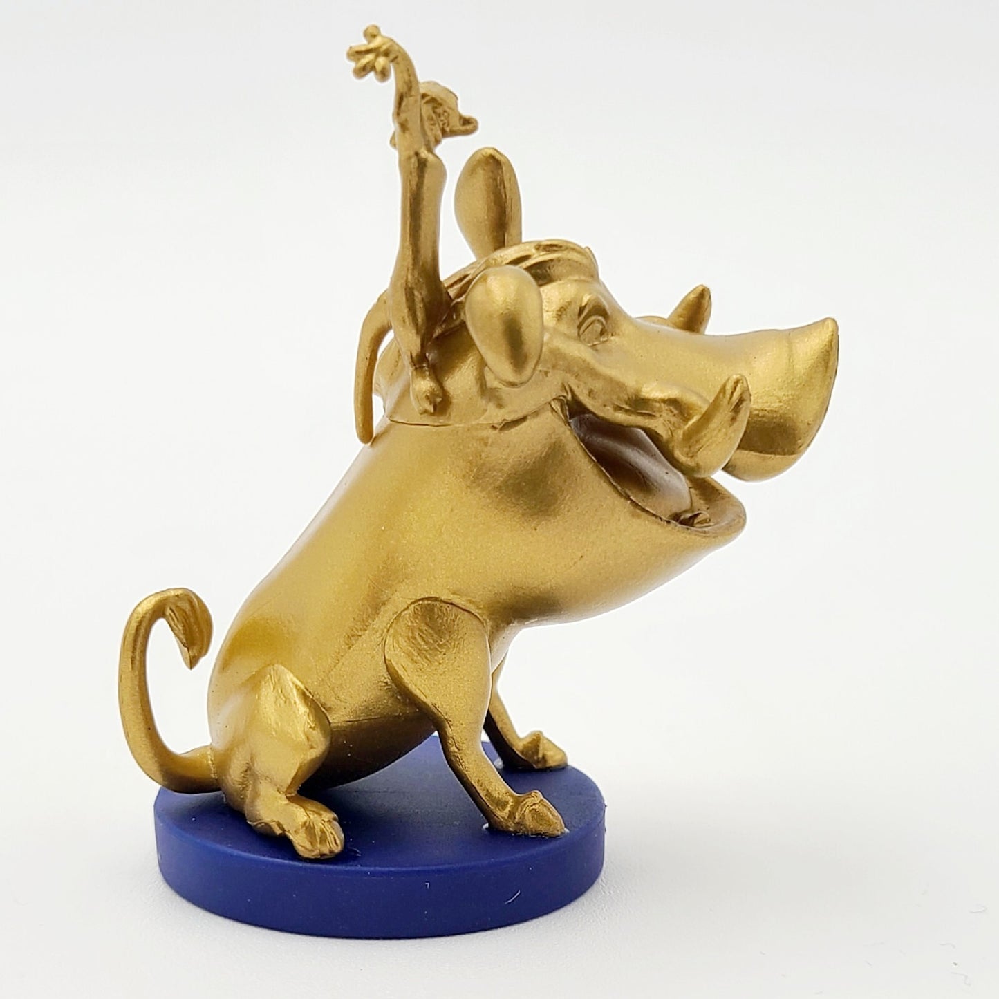 Walt Disney World Parks 50th Anniv Fab 50 Gold Figure Timon & Pumbaa Lion King
