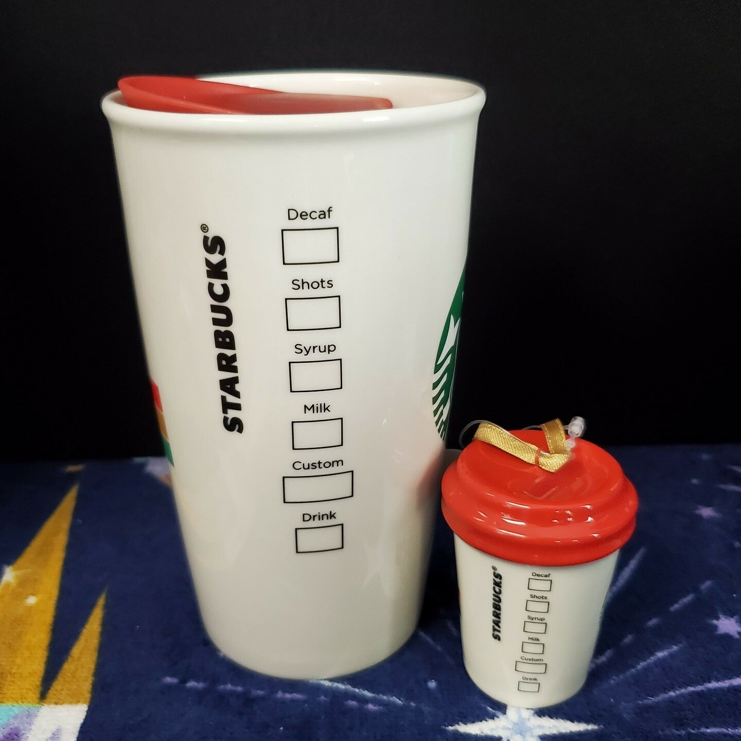 *Tumbler & Ornament* Disney World Parks Holiday Christmas Icons Coffee Starbucks