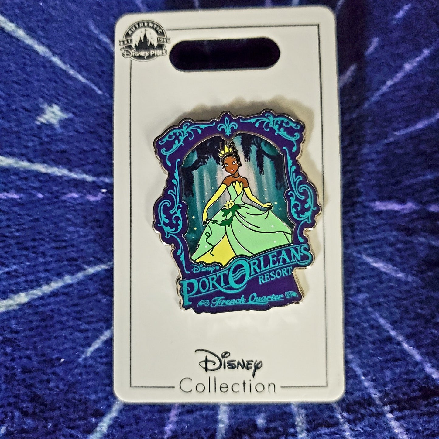 Disney WDW Port Orleans Resort French Quarter Tiana Princess And the Frog Pin