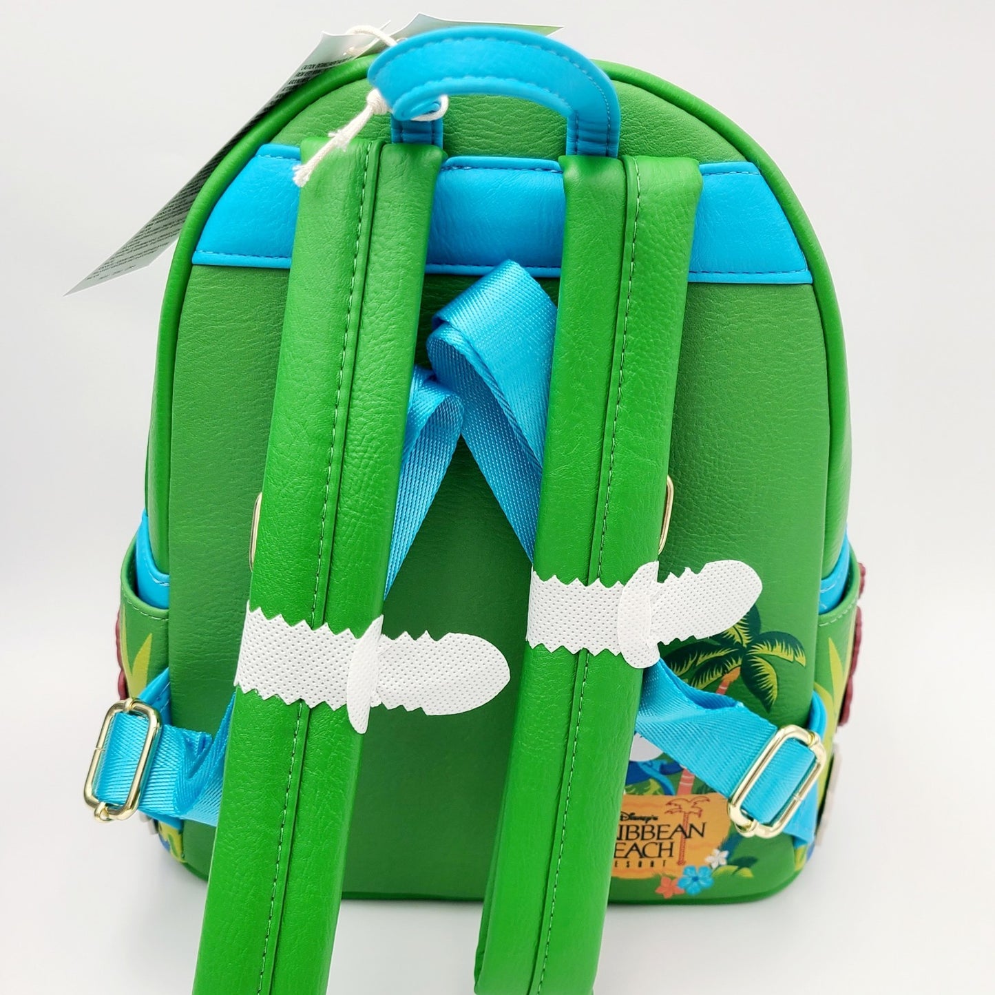 Disney Parks Caribbean Beach Resort Mickey & Minnie Mini Loungefly Backpack NWT