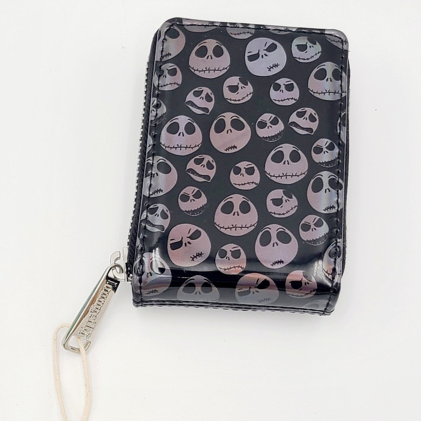 *Actual Wallet* 2025 Disney Parks NBC Jack Skellington Heads Loungefly Mini NWT